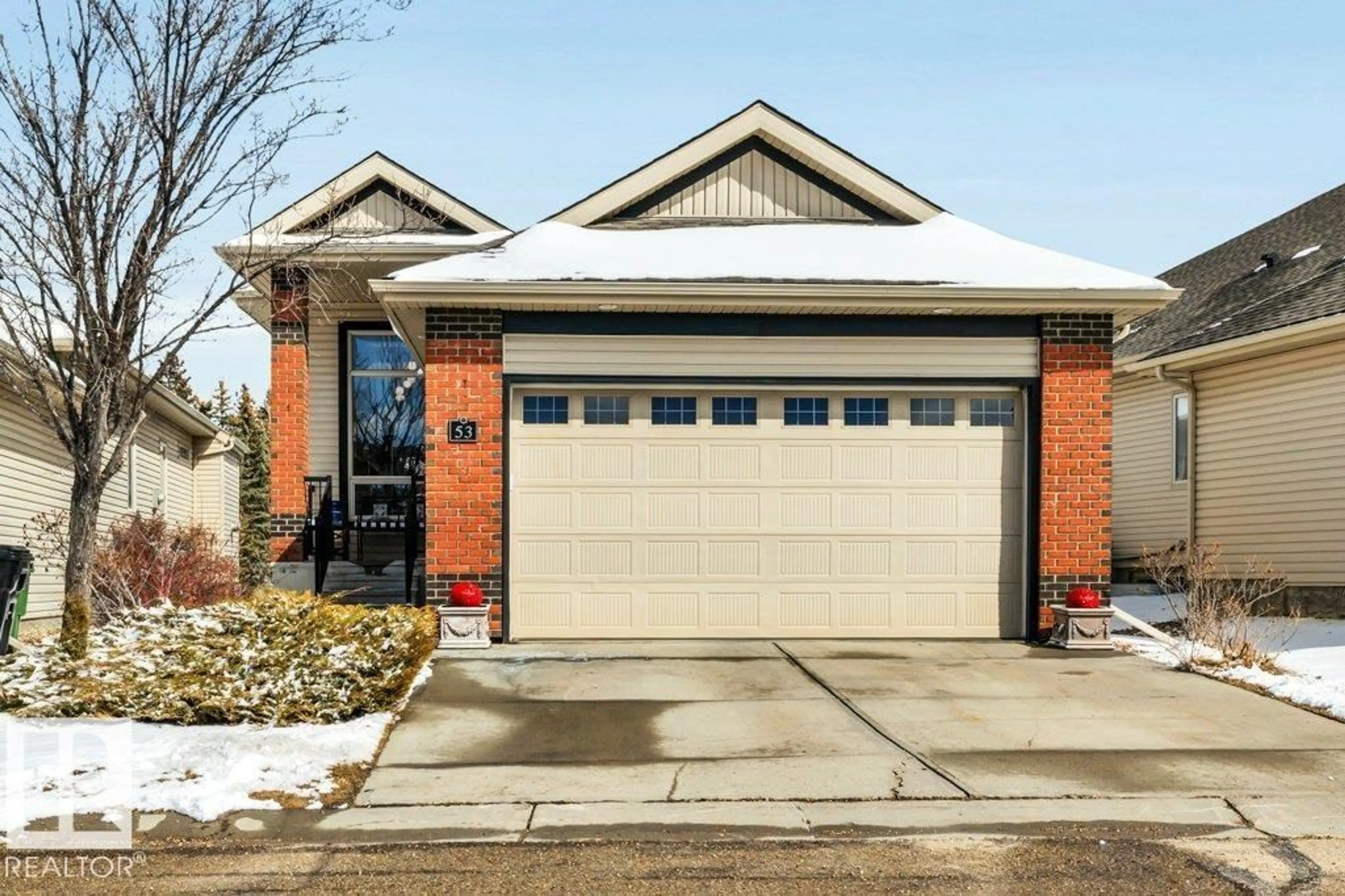 Home with brick exterior material, street for NW - 53-841 156 ST, Edmonton Alberta T6R0B3