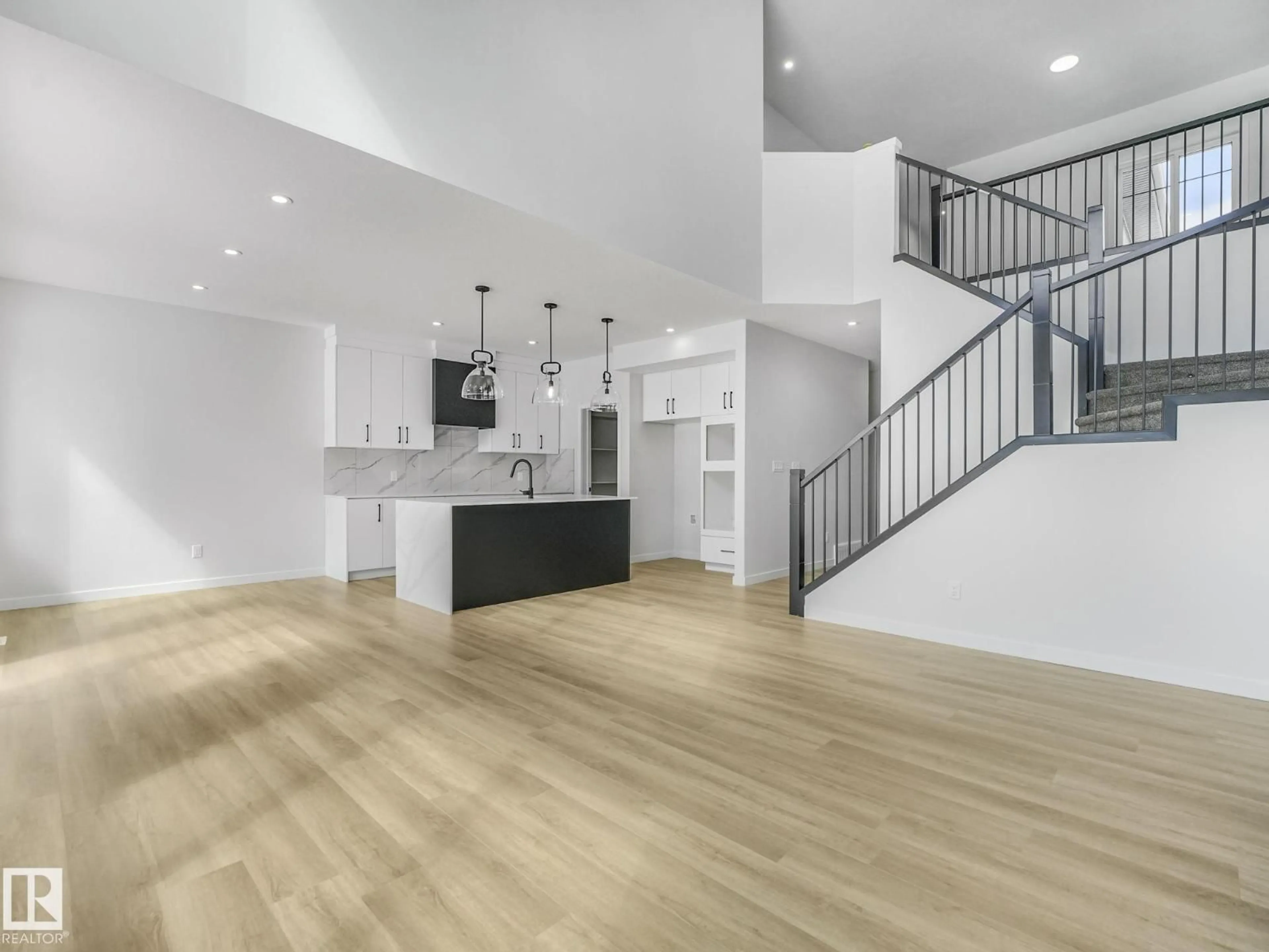 Open concept kitchen, unknown for 239 KINGLET BV, Edmonton Alberta T5S0S6