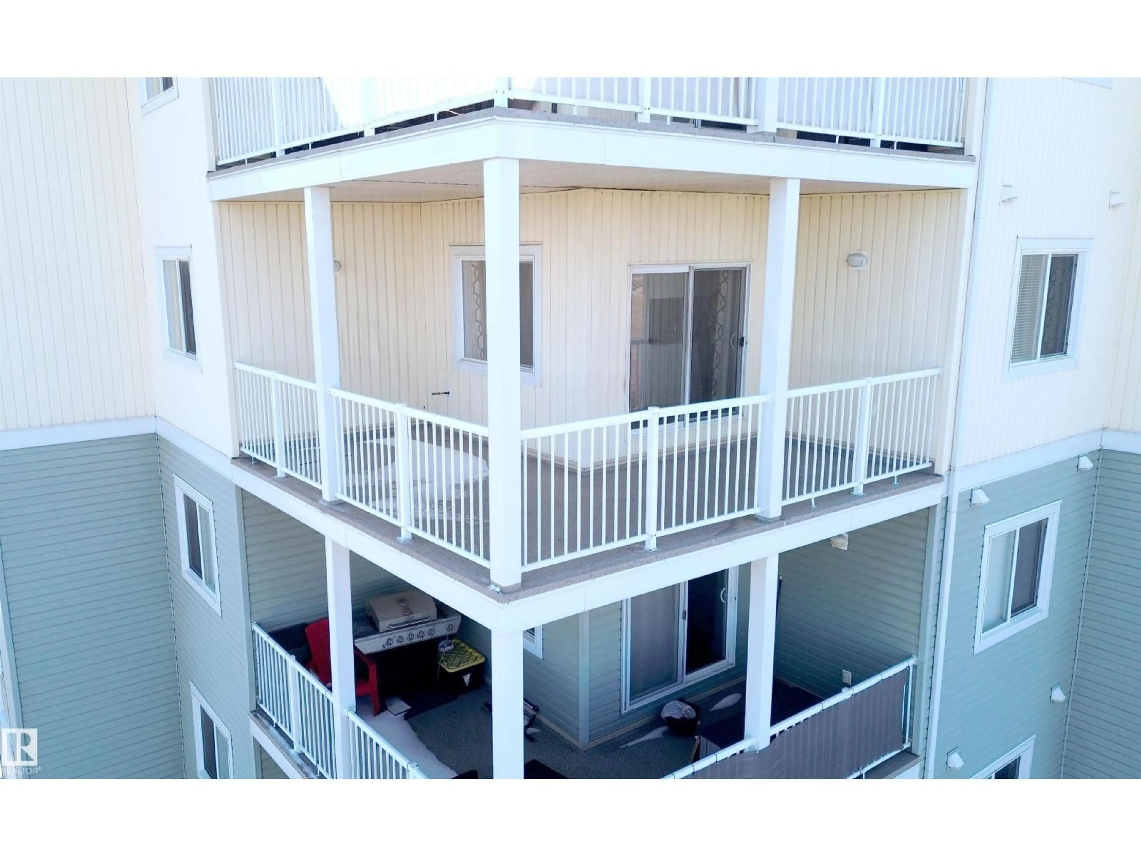Balcony in the apartment, building for #426 - 9910 107 ST, Morinville Alberta T8R0A3