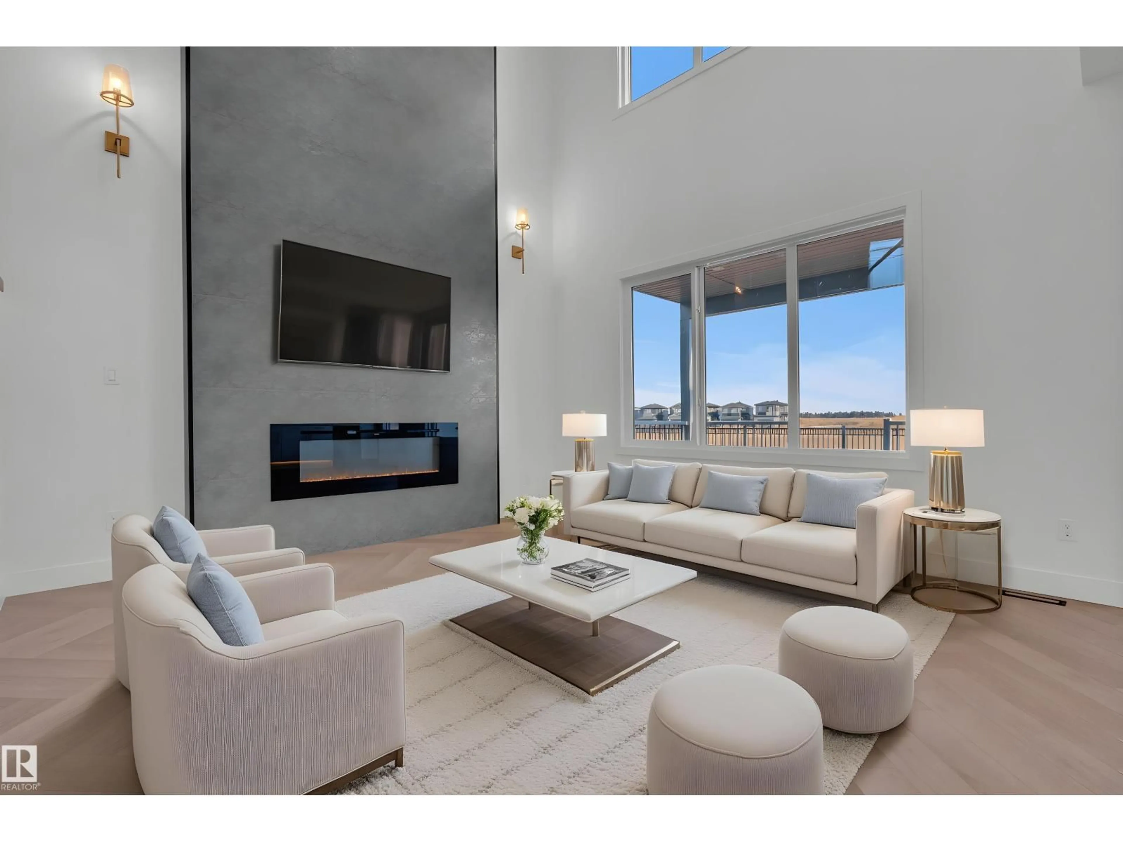 Living room with furniture, unknown for 177 WYATT RG, Fort Saskatchewan Alberta T8L3Y2