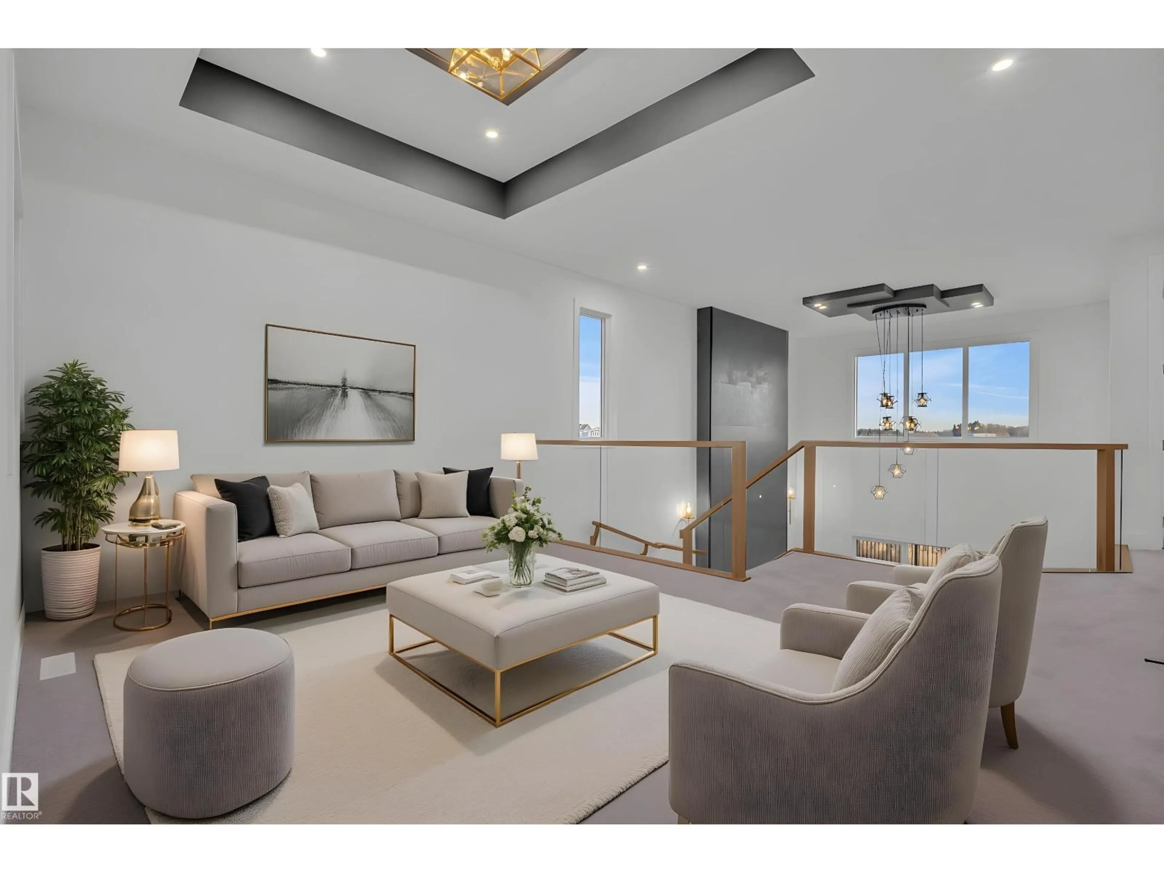 Living room with furniture, unknown for 177 WYATT RG, Fort Saskatchewan Alberta T8L3Y2