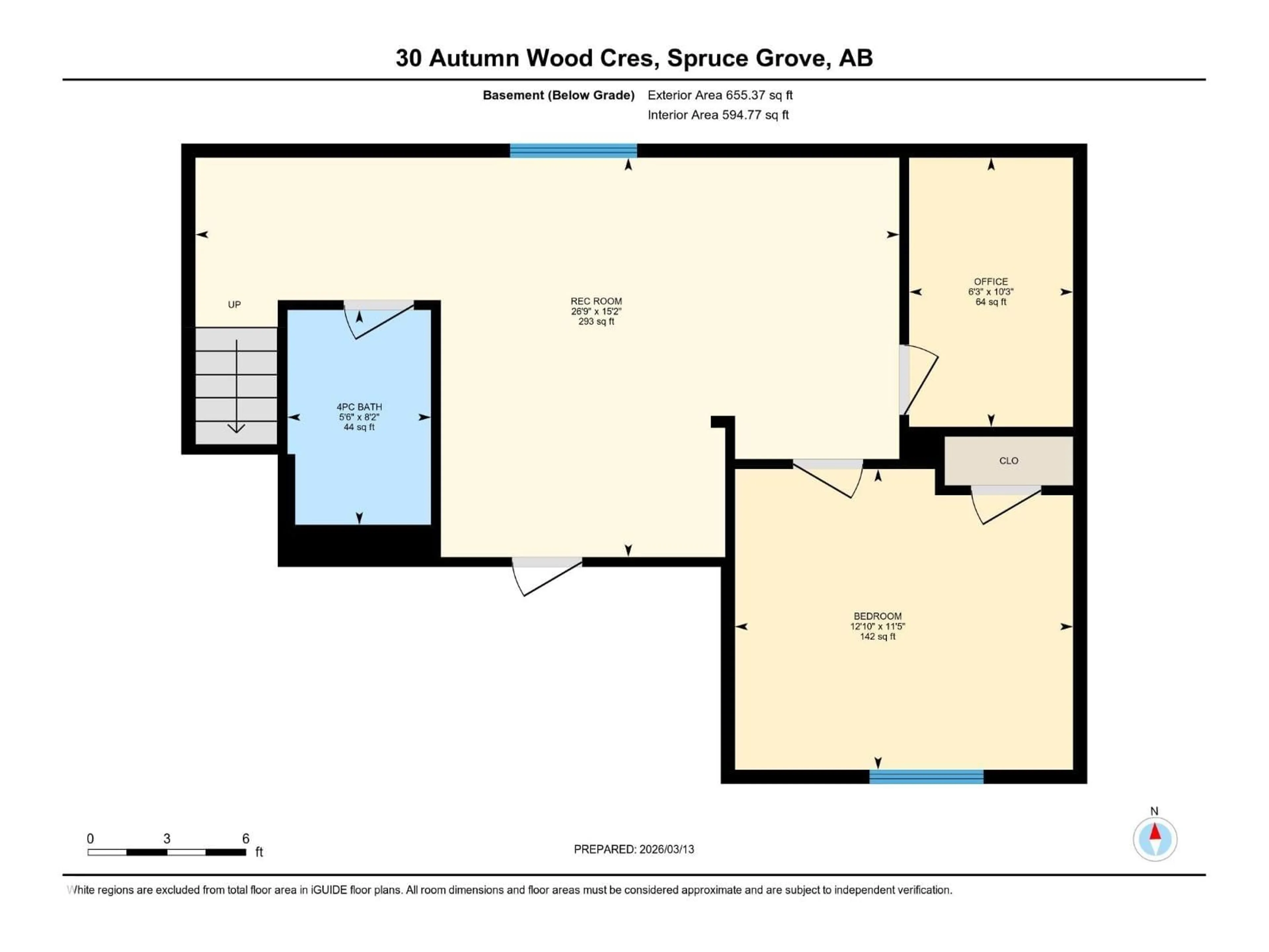 Floor plan for 30 AUTUMNWOOD CR, Spruce Grove Alberta T7X4R5
