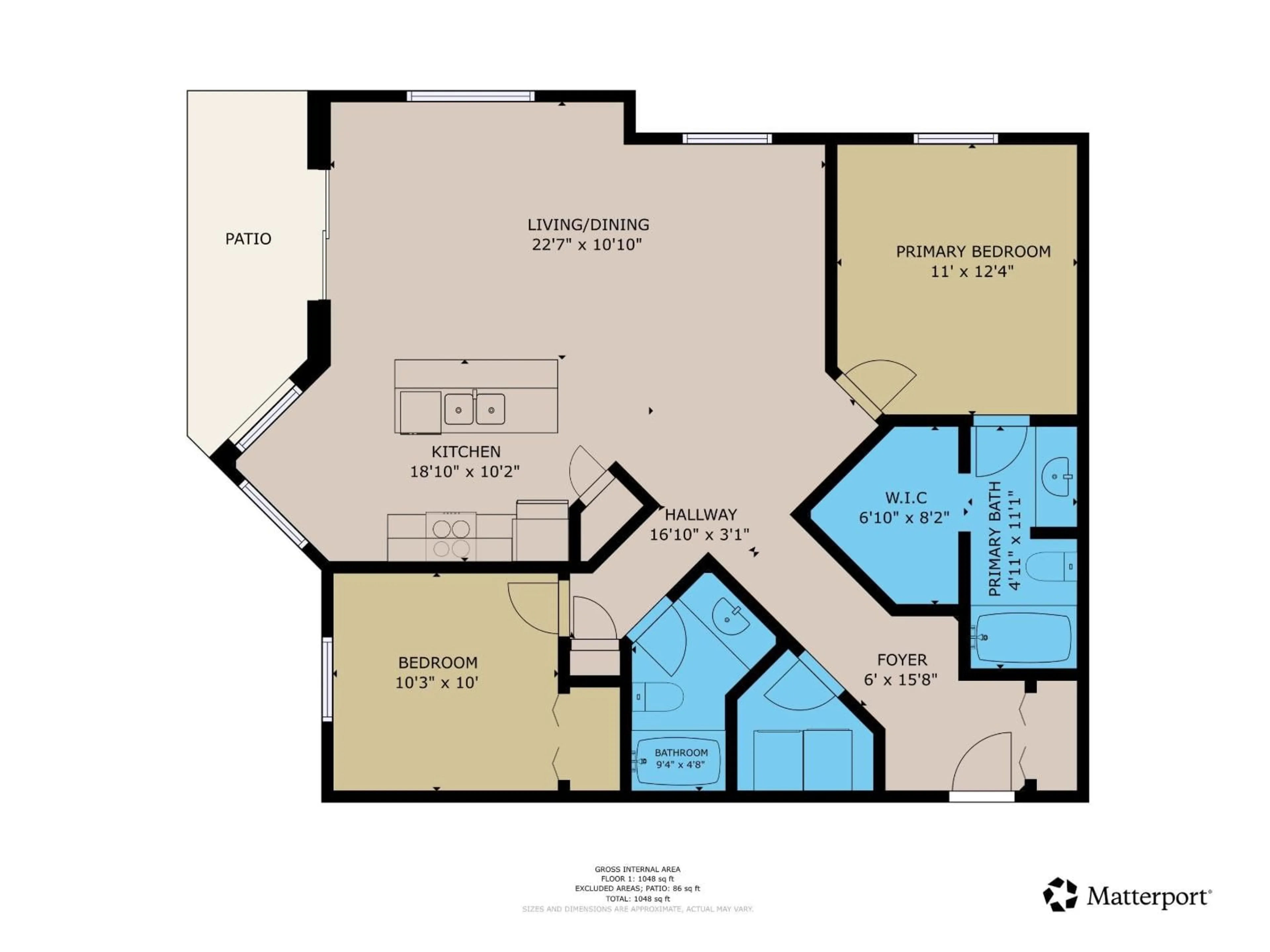 Floor plan for #115 - 6925 199 ST, Edmonton Alberta T5T3X8