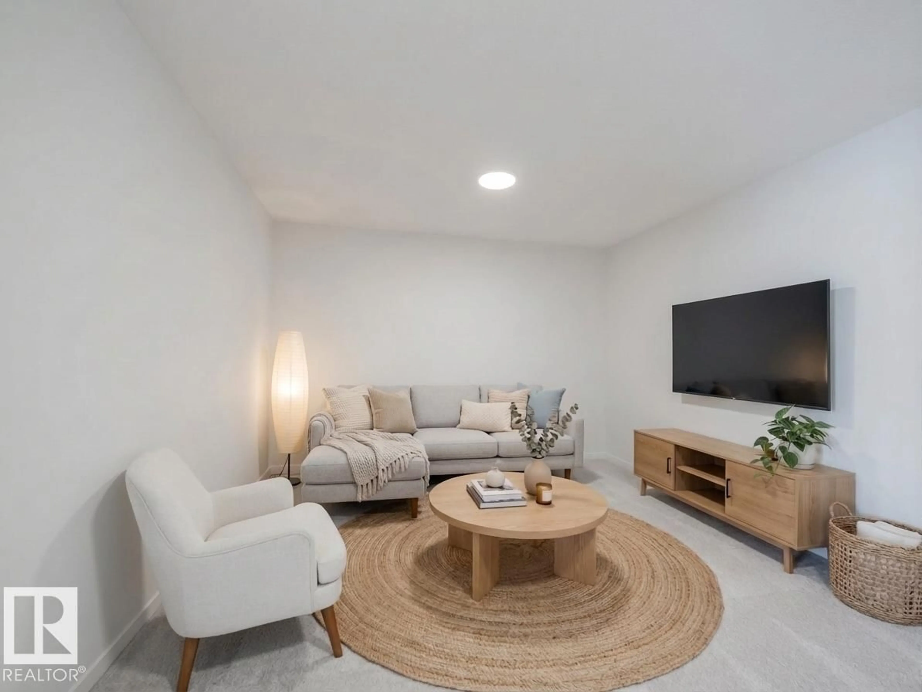 Living room with furniture, unknown for 927 18 AV, Edmonton Alberta T6T2X3