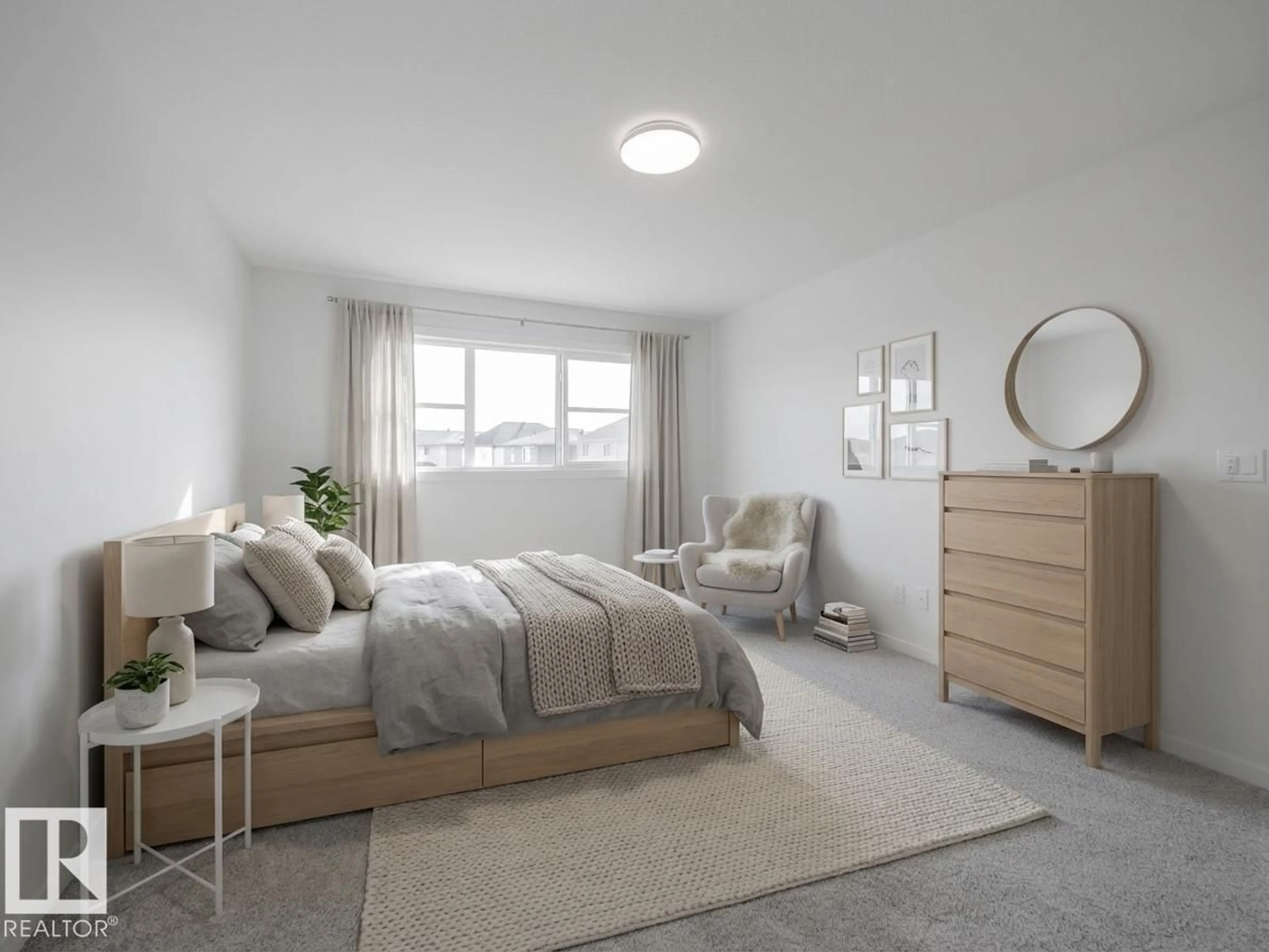 Bedroom with bed, unknown for 26 NERINE CR, St. Albert Alberta T8N8E9