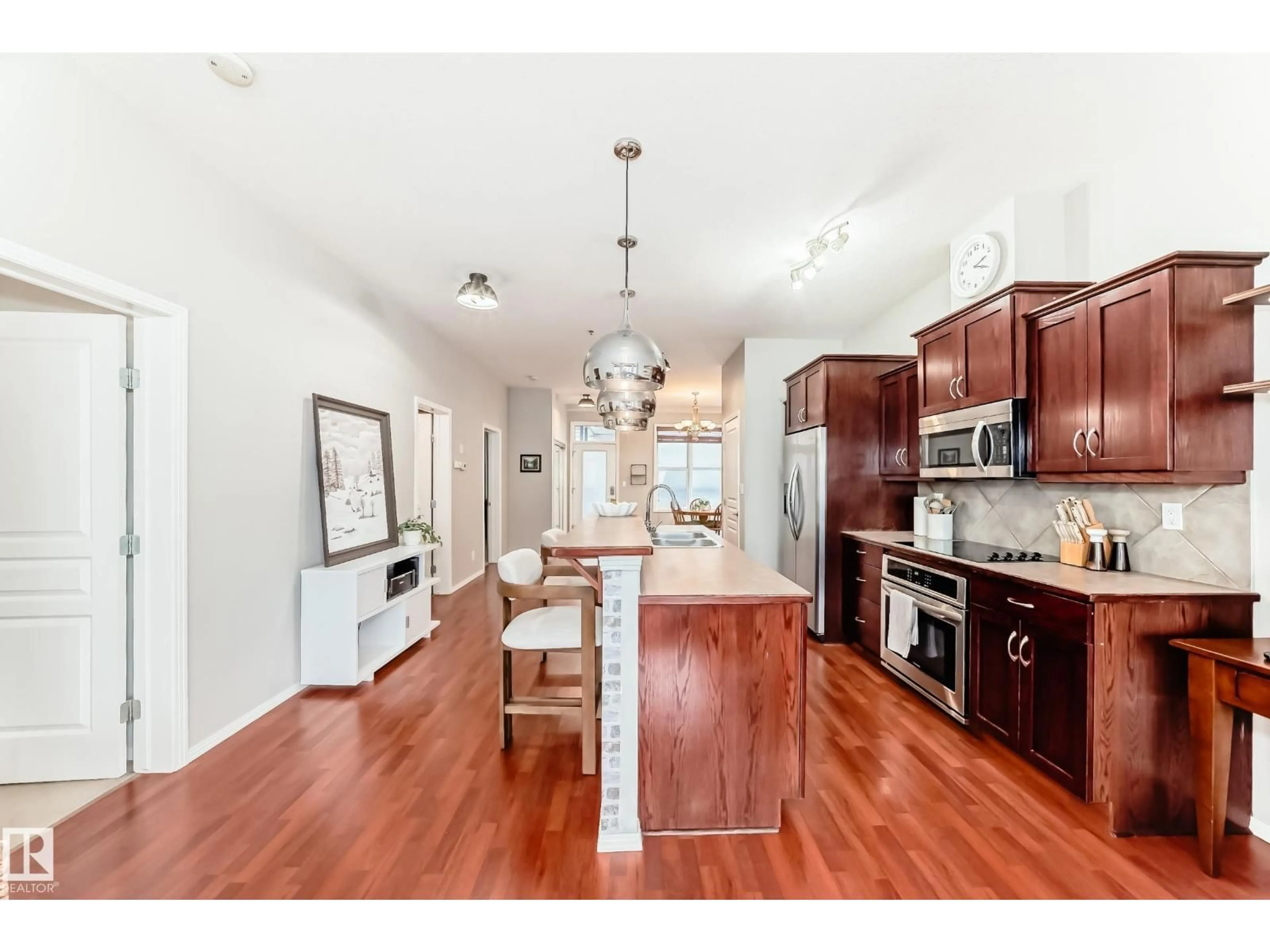 Open concept kitchen, unknown for 360 4823 104A ST NW, Edmonton Alberta T6R0R5