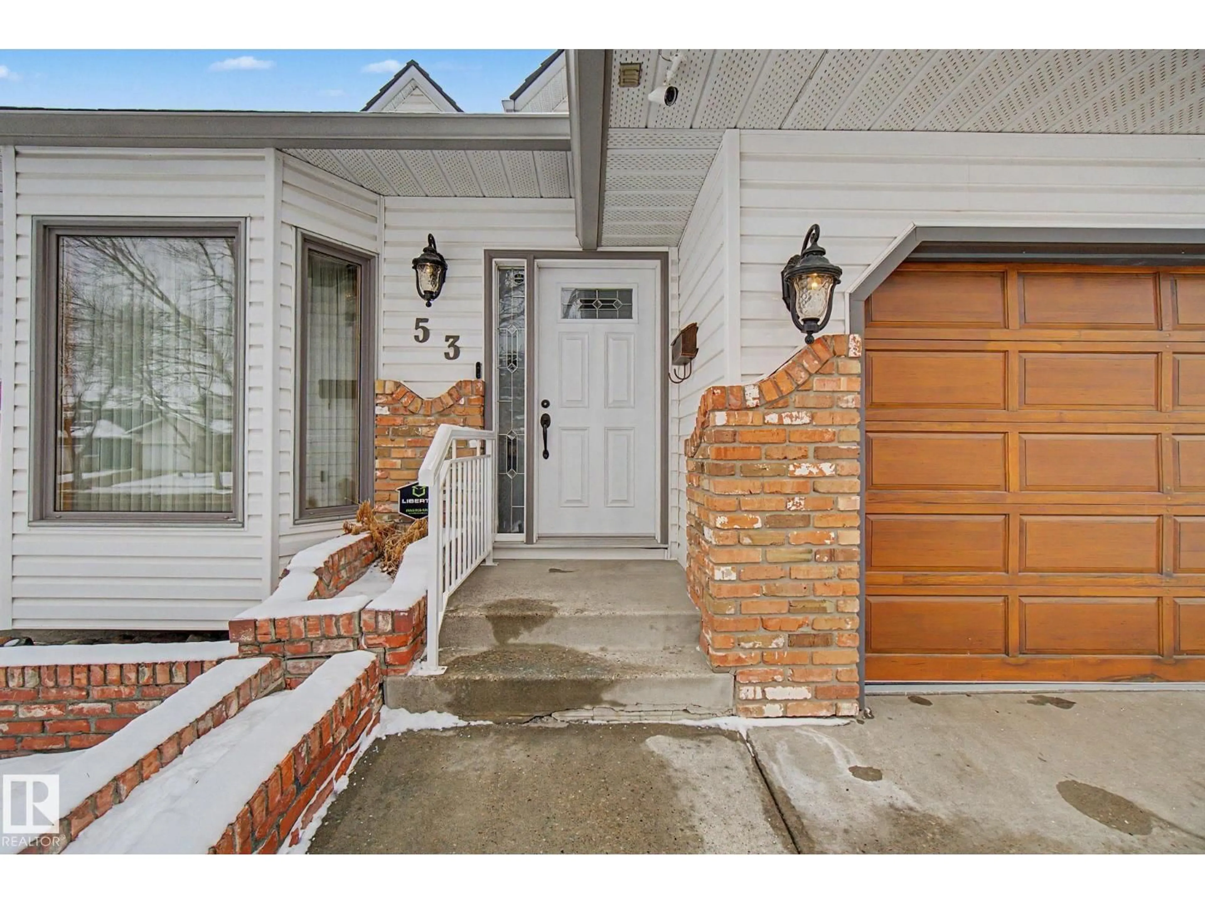 Home with brick exterior material, street for 53 COACHMAN WY, Sherwood Park Alberta T8H1B8