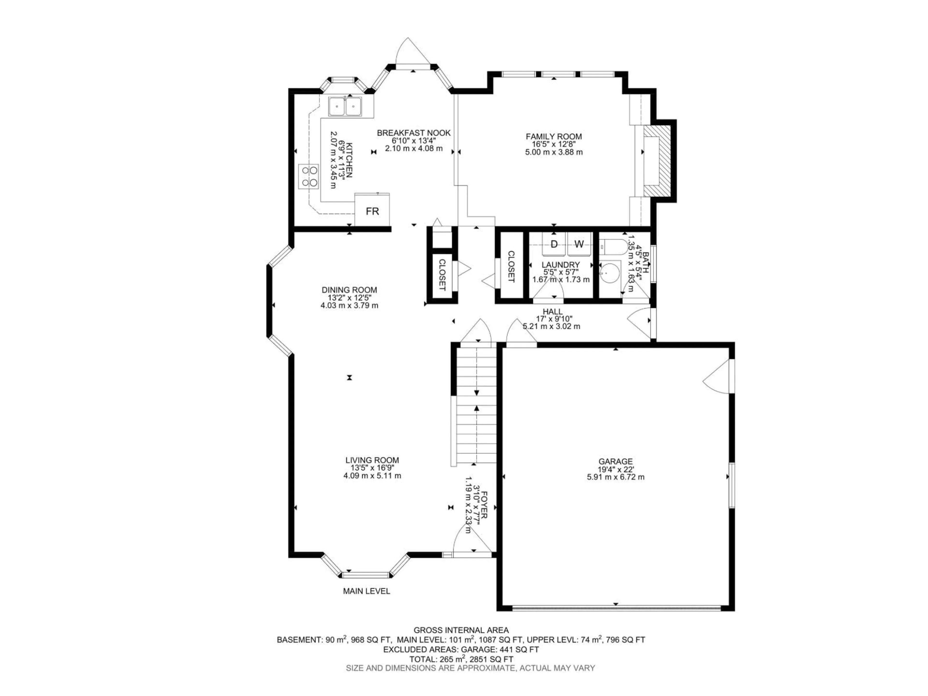 Floor plan for 53 COACHMAN WY, Sherwood Park Alberta T8H1B8