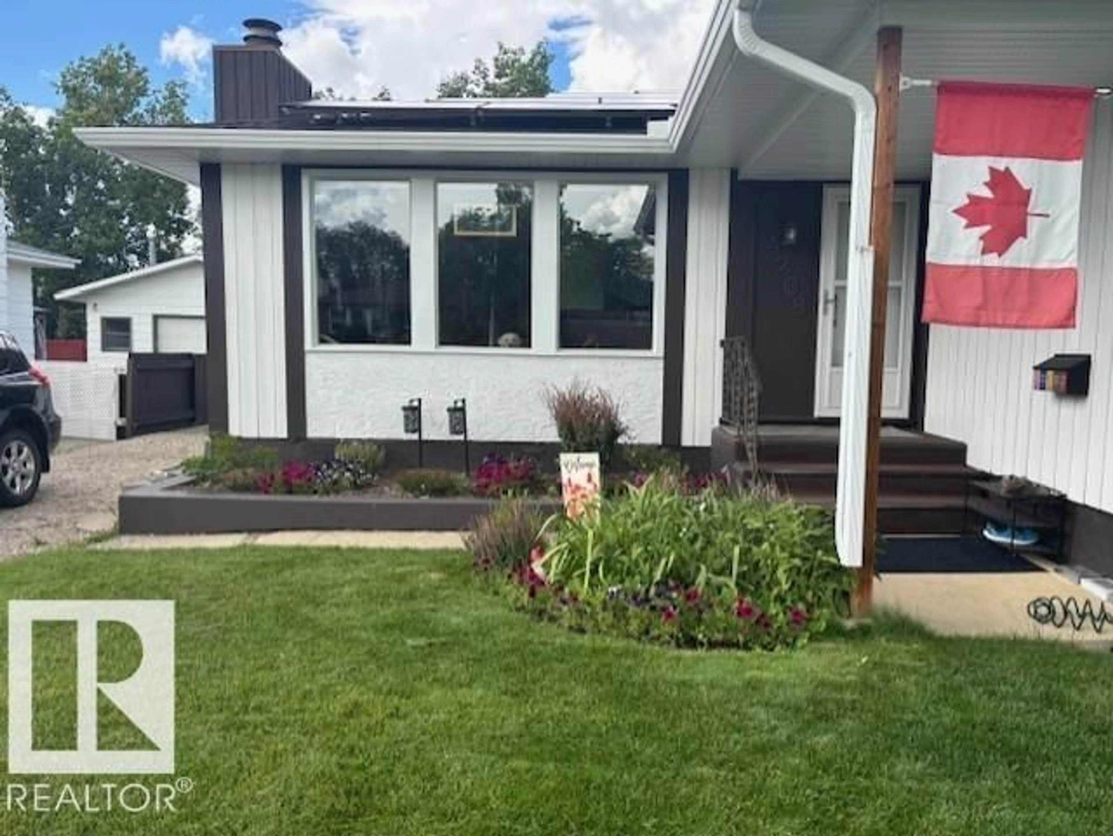 Home with vinyl exterior material, street for 4208 37 AV, Leduc Alberta T9E6A4