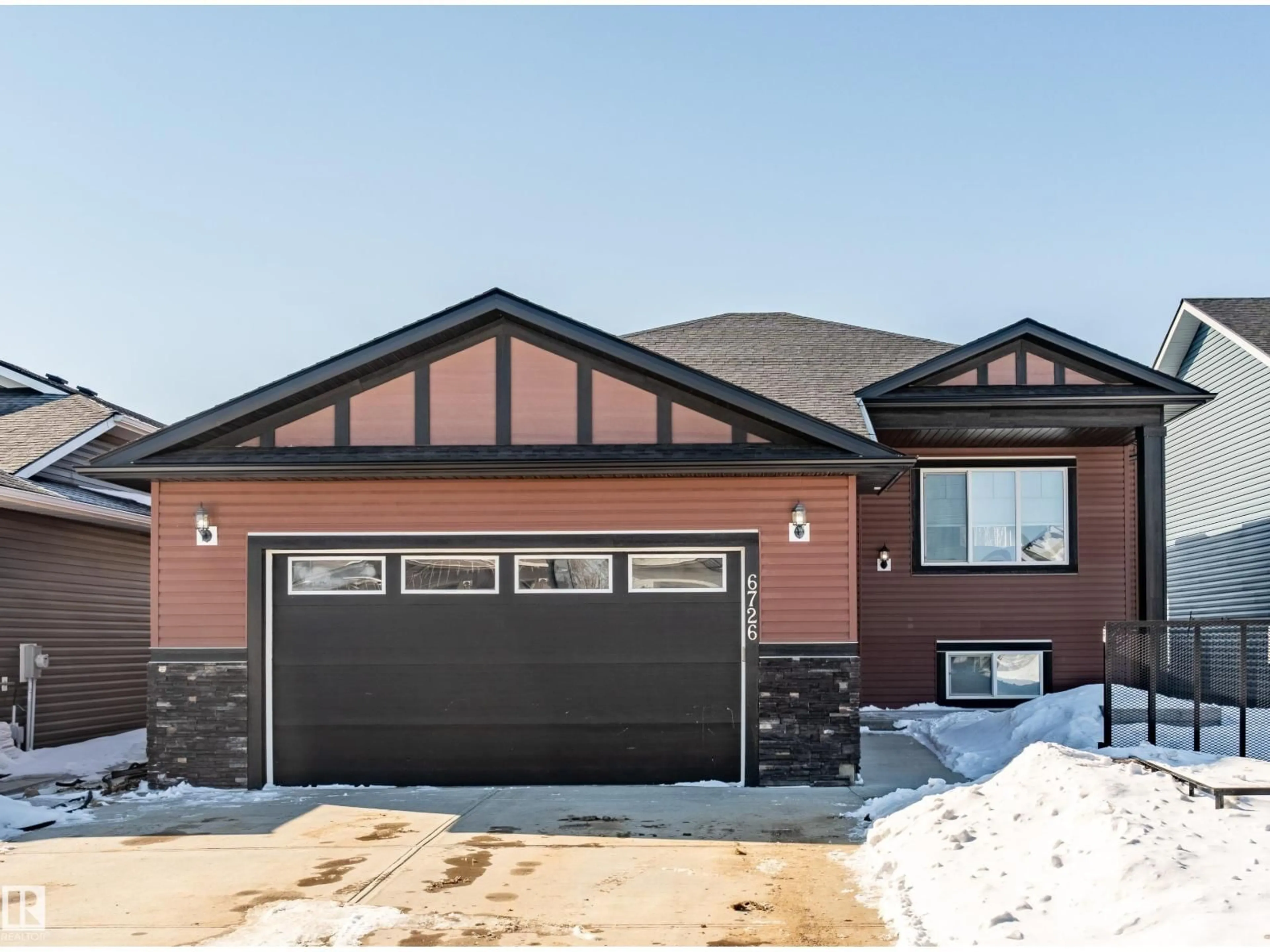 Home with brick exterior material, street for 6726 TRI CITY WY, Cold Lake Alberta T9M0L2