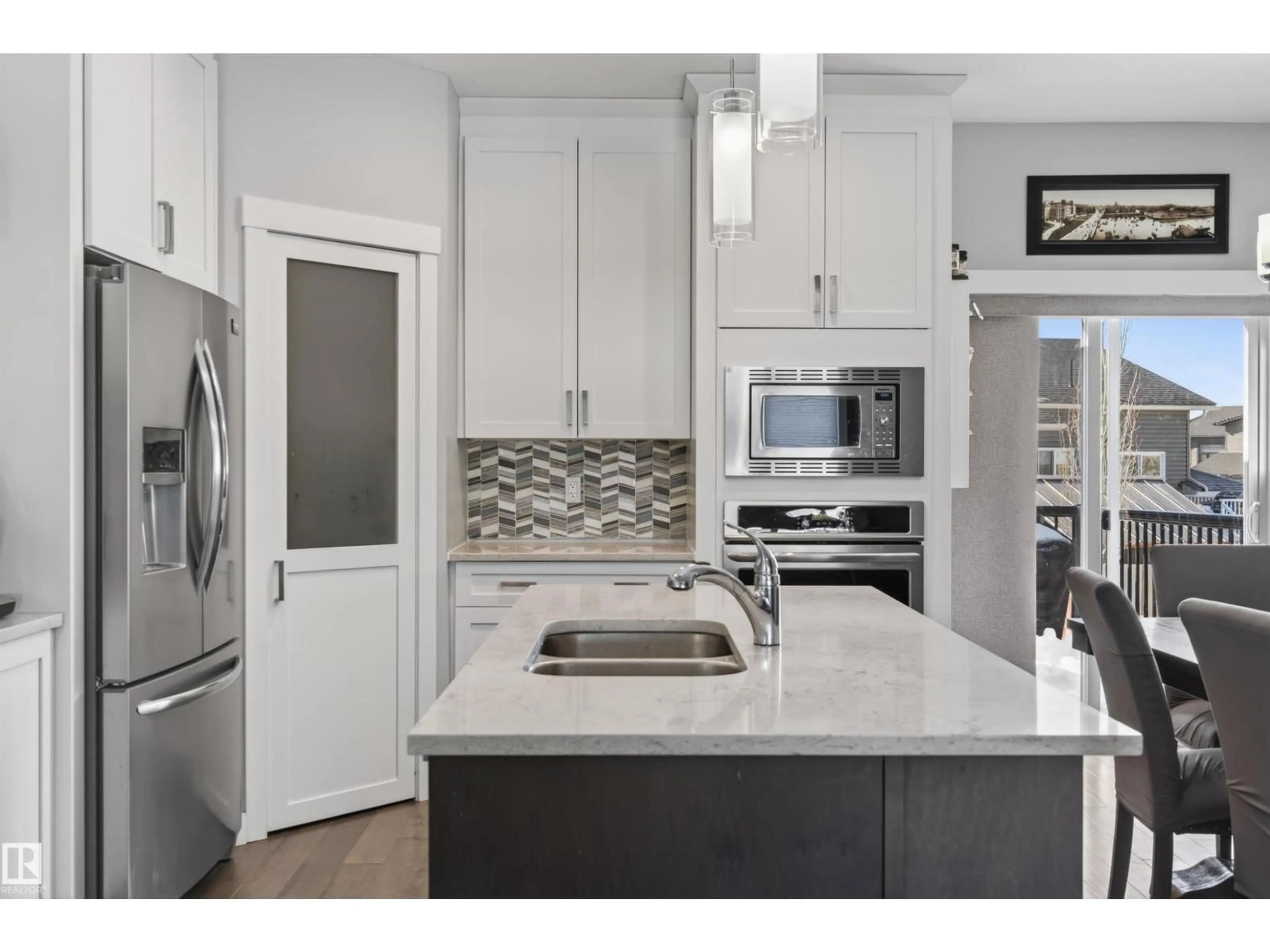 Open concept kitchen, ceramic/tile floor for 6726 TRI CITY WY, Cold Lake Alberta T9M0L2