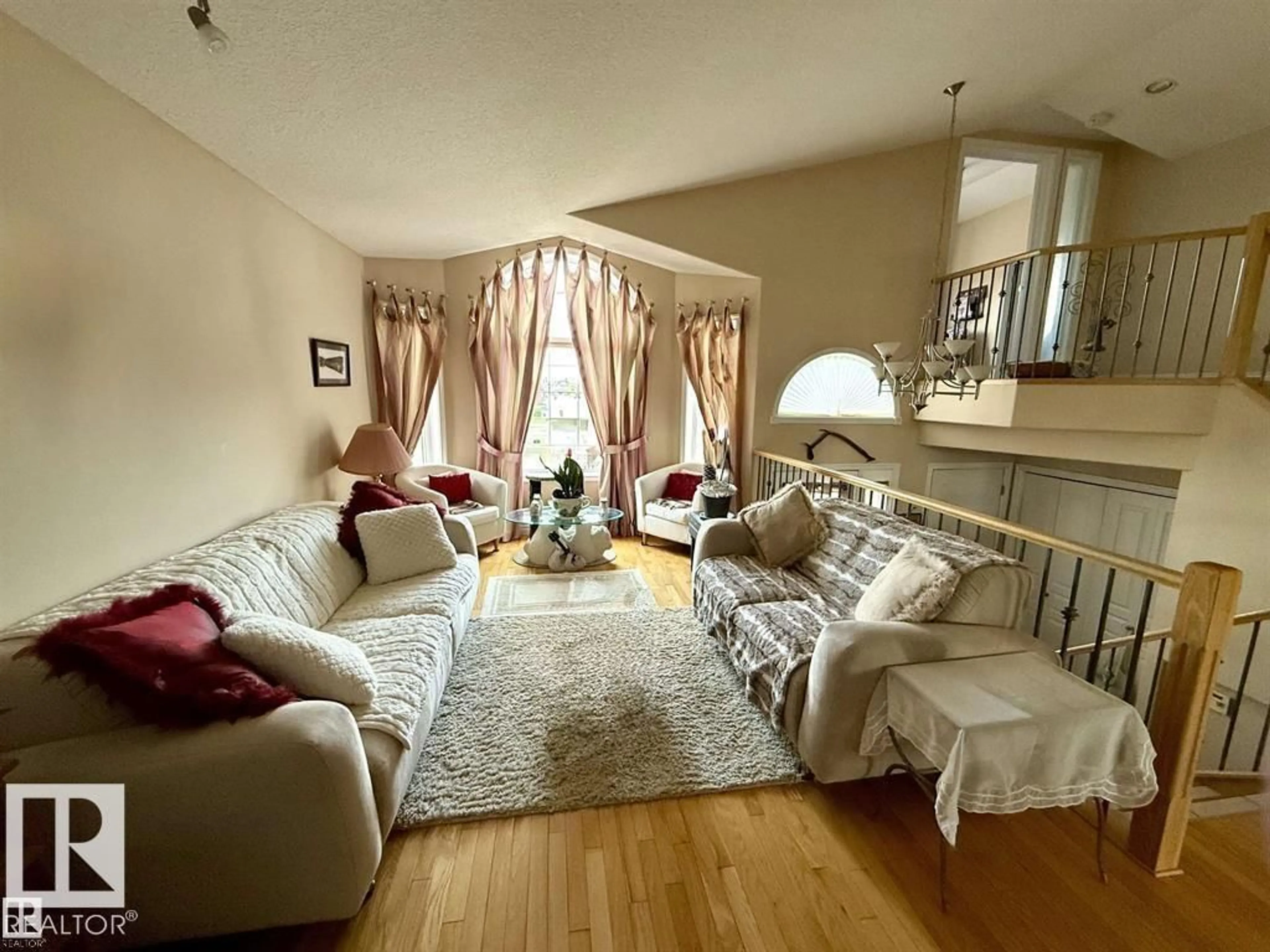 Living room with furniture, unknown for 16832 79 ST, Edmonton Alberta T5Z3Y9