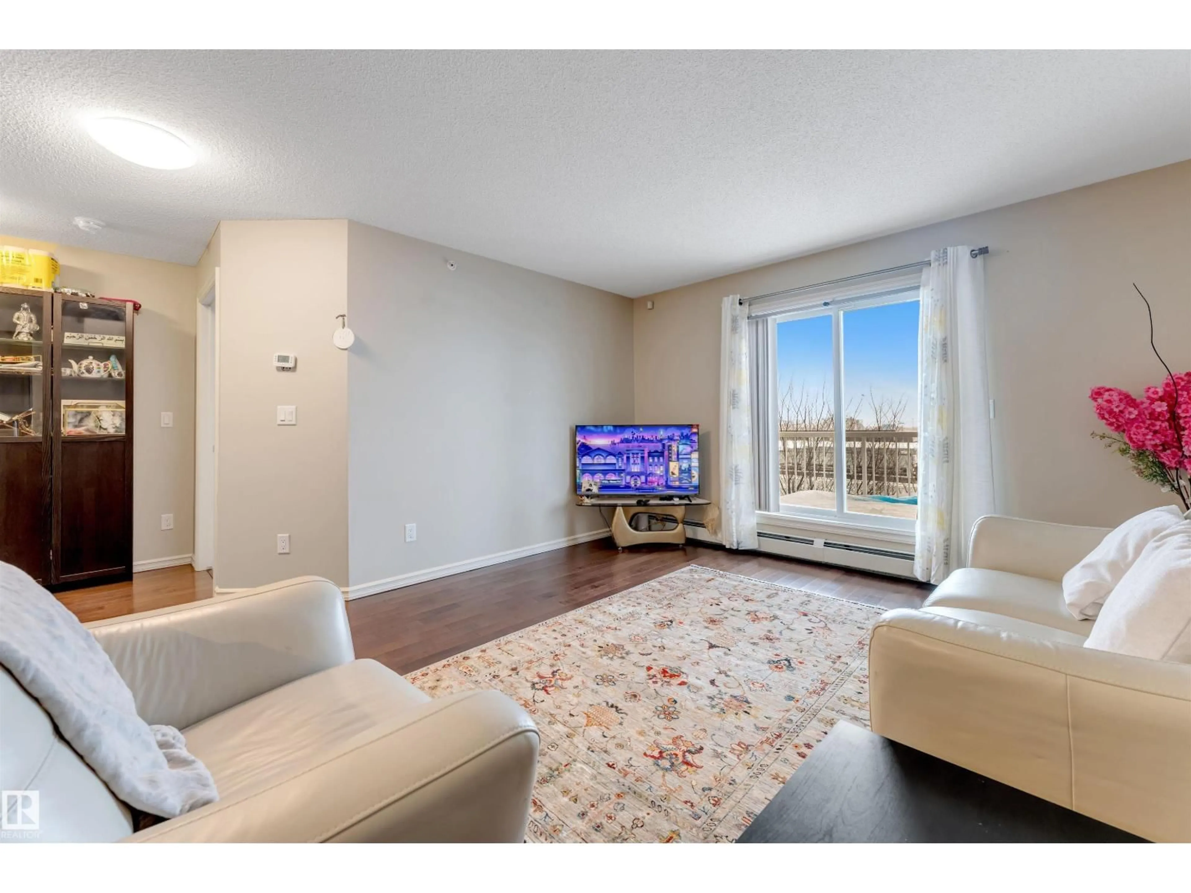 Living room with furniture, unknown for #409 - 2204 44 AV, Edmonton Alberta T6T0G5