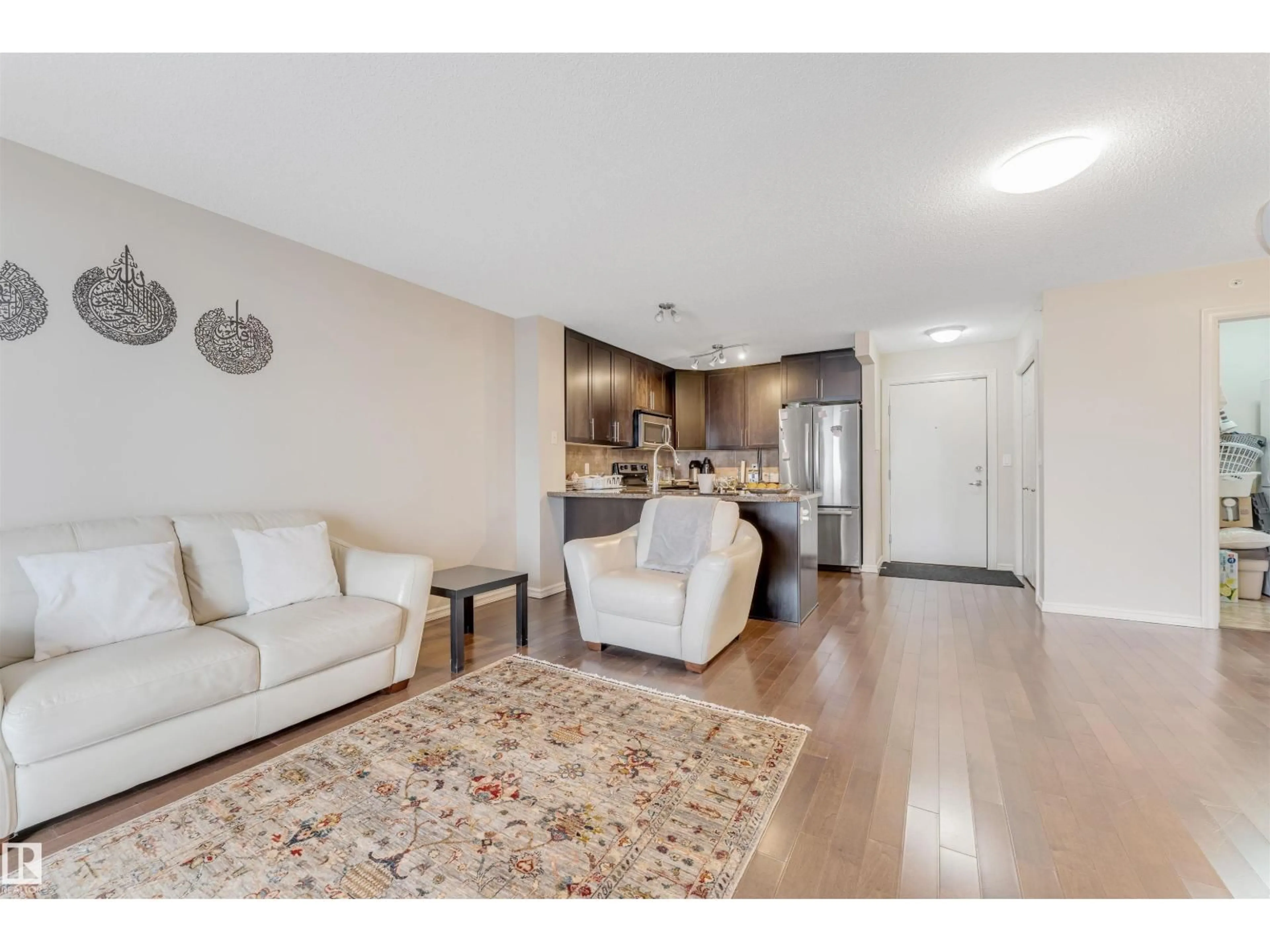 Living room with furniture, unknown for #409 - 2204 44 AV, Edmonton Alberta T6T0G5