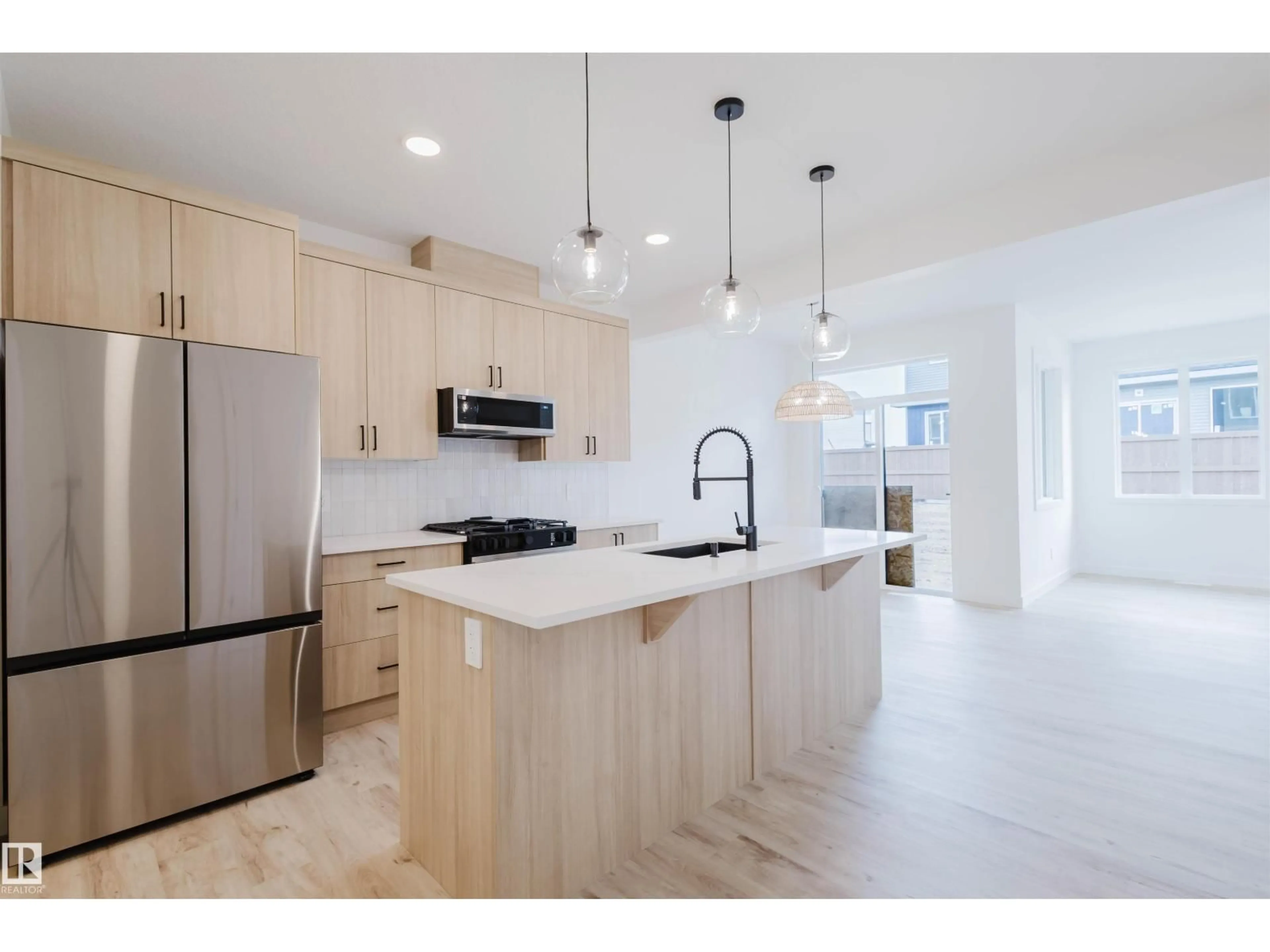 Open concept kitchen, unknown for SW - 8253 KIRIAK LO, Edmonton Alberta T6W5A9