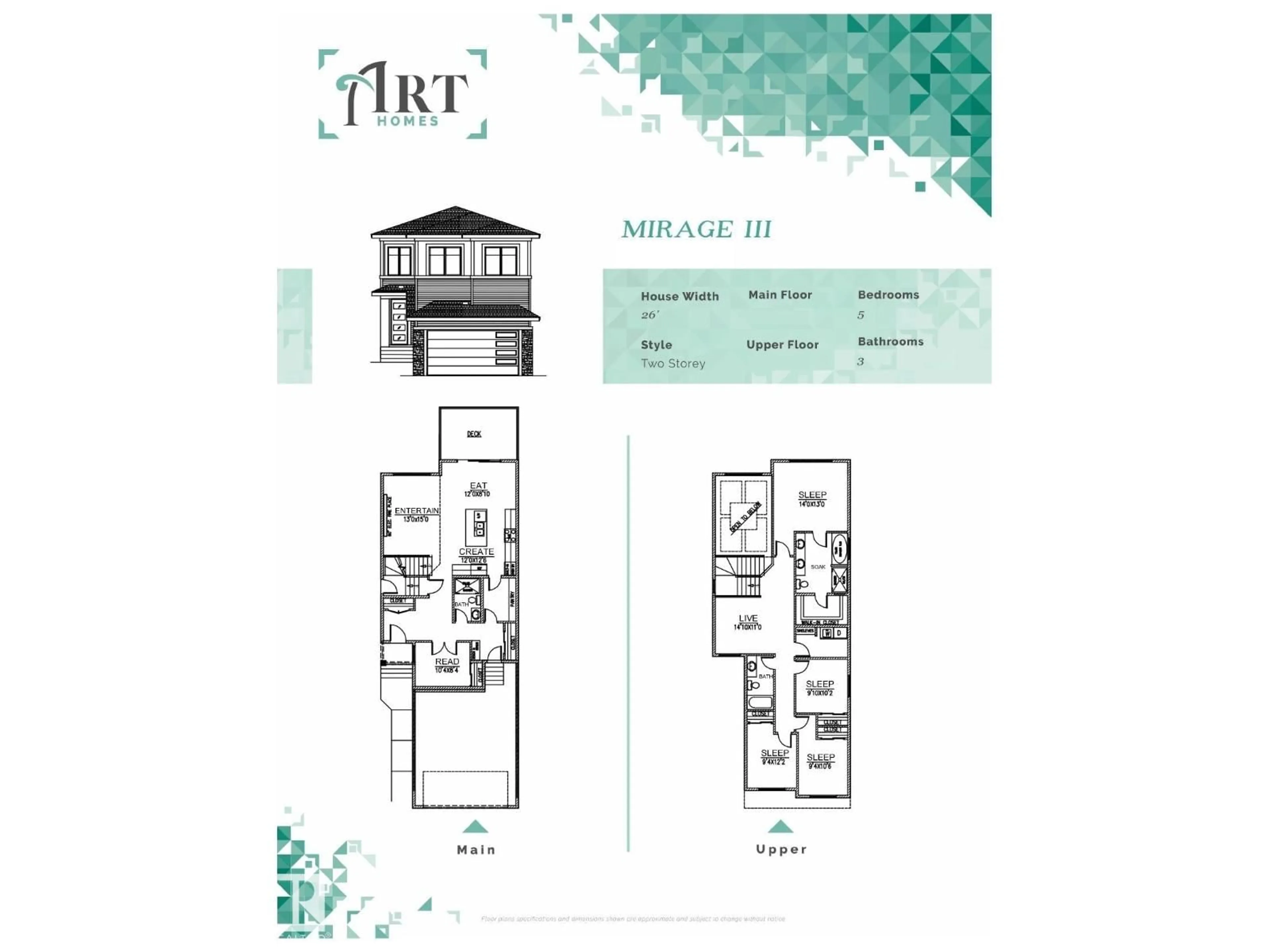 Floor plan for 1847 CROSSBILL LO, Edmonton Alberta T5S0S6