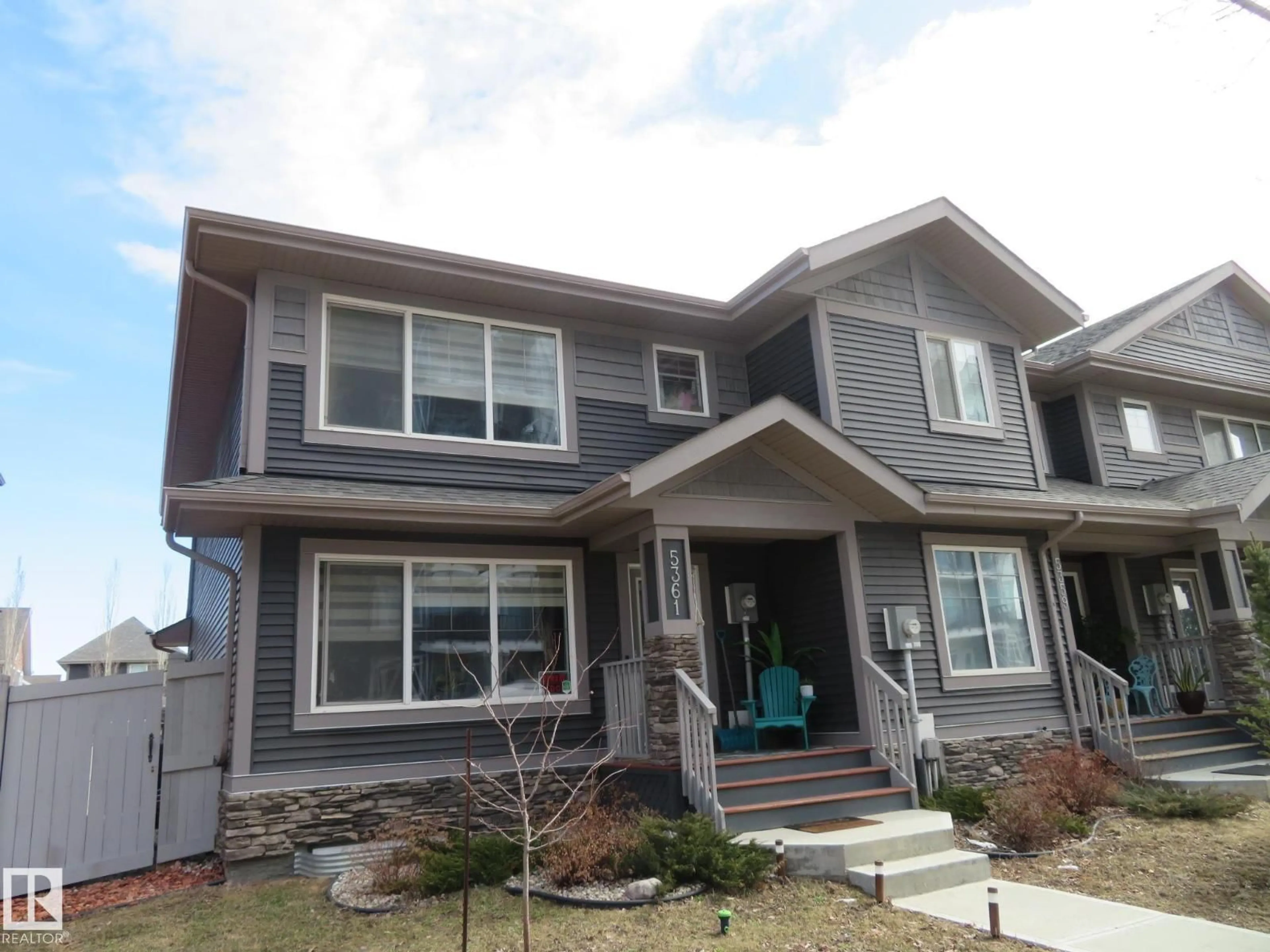 Home with vinyl exterior material, street for 5361 ADMIRAL GIROUARD ST, Edmonton Alberta T5E6X5