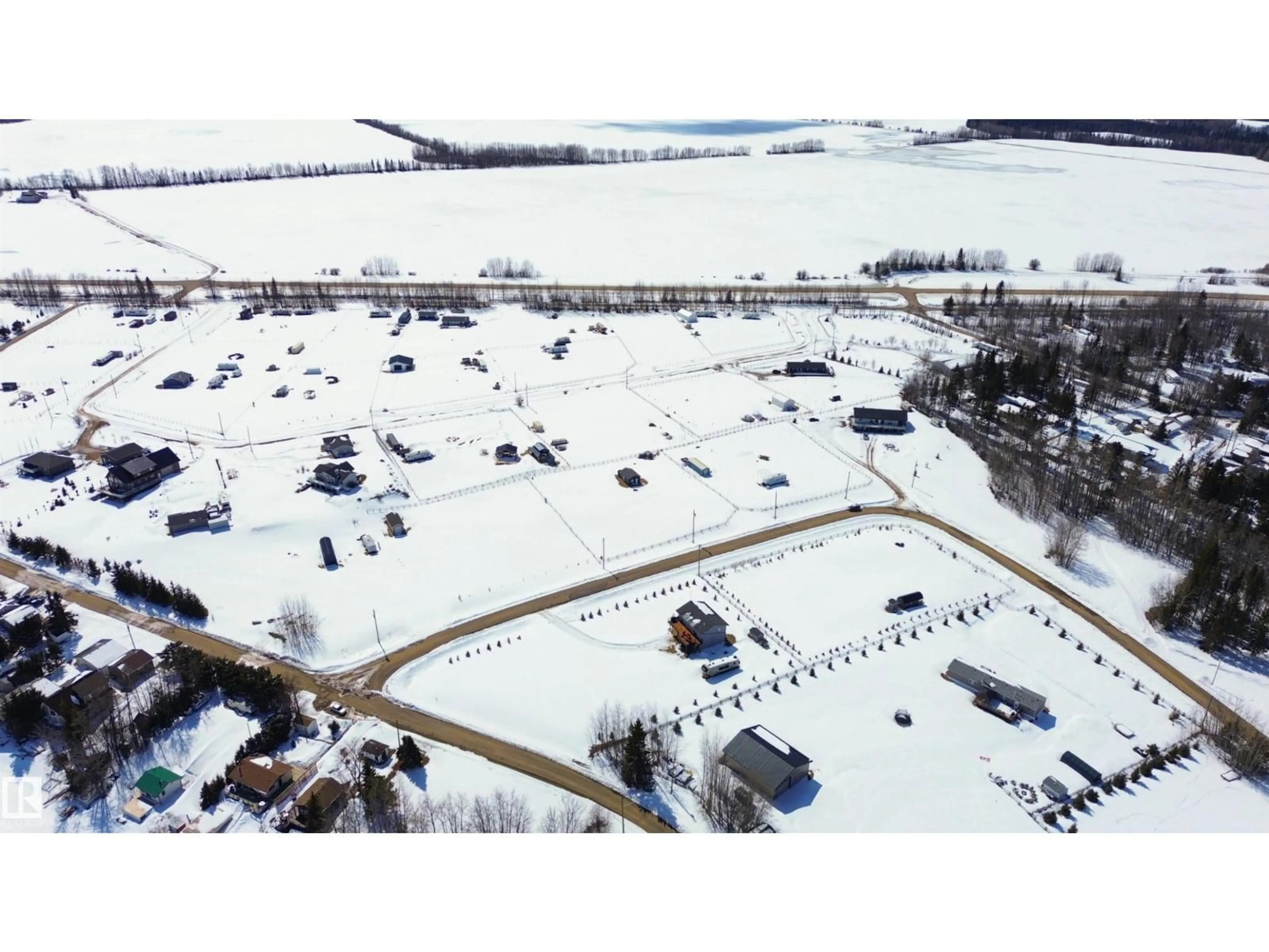 A pic from outside/outdoor area/front of a property/back of a property/a pic from drone, street for 2 IRENE AVENUE, Rural Athabasca County Alberta T9S1S2