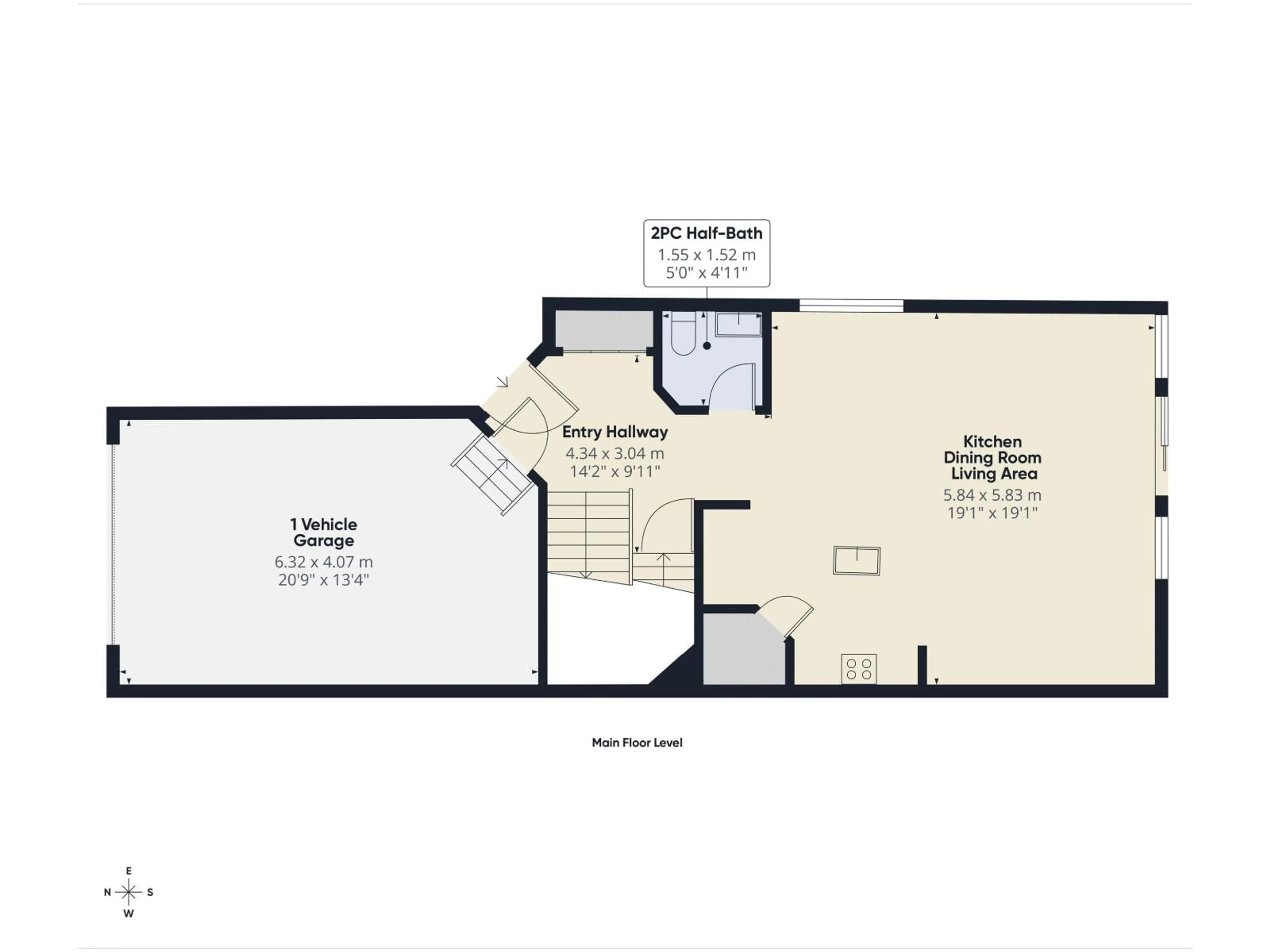 Floor plan for 9073 SCOTT CR, Edmonton Alberta T6R0E7