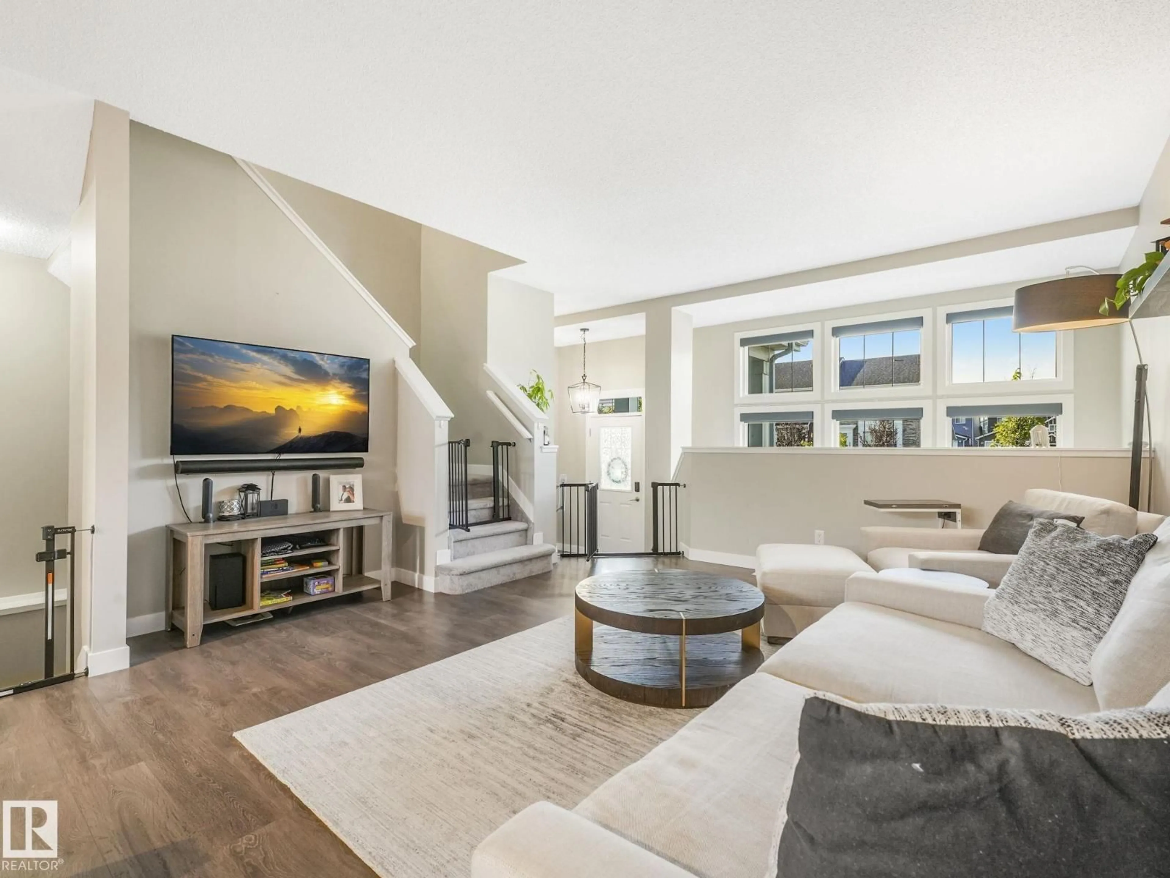 Living room with furniture, unknown for 225 SOUTHFORK DR, Leduc Alberta T9E1G3