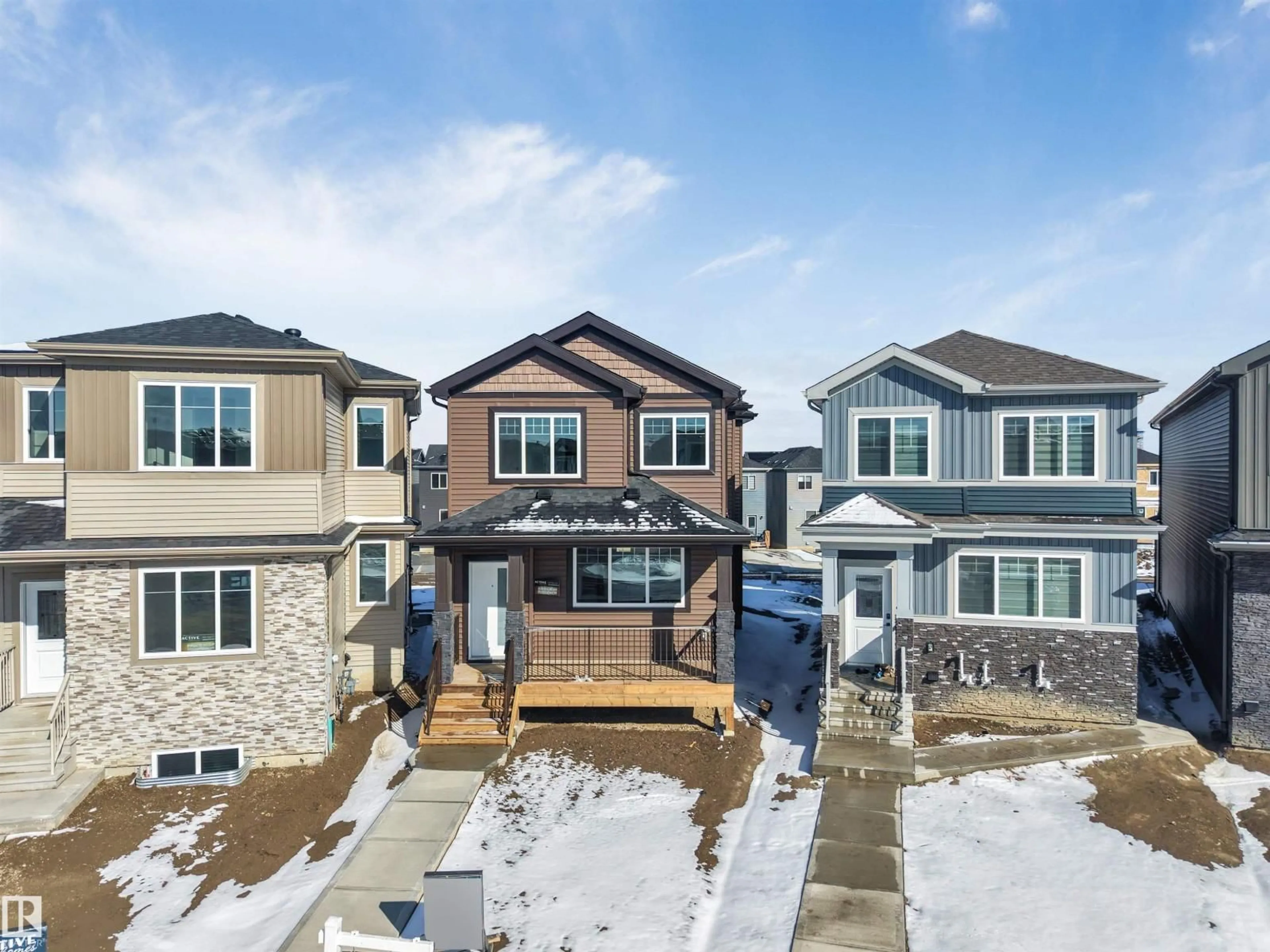 A pic from outside/outdoor area/front of a property/back of a property/a pic from drone, street for 22932 80 AV, Edmonton Alberta T5T7Y1