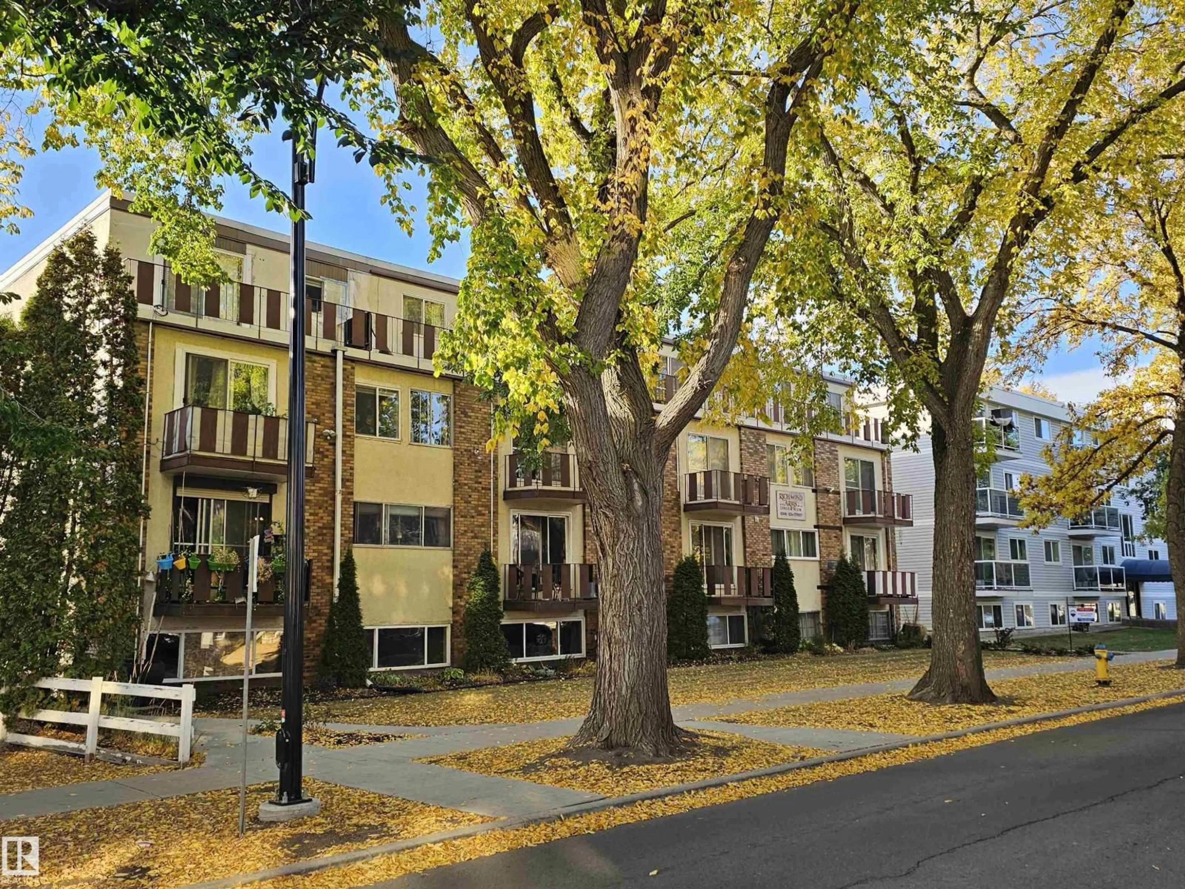 Patio, street for #8 - 10616 123 ST NW, Edmonton Alberta T5N1P2