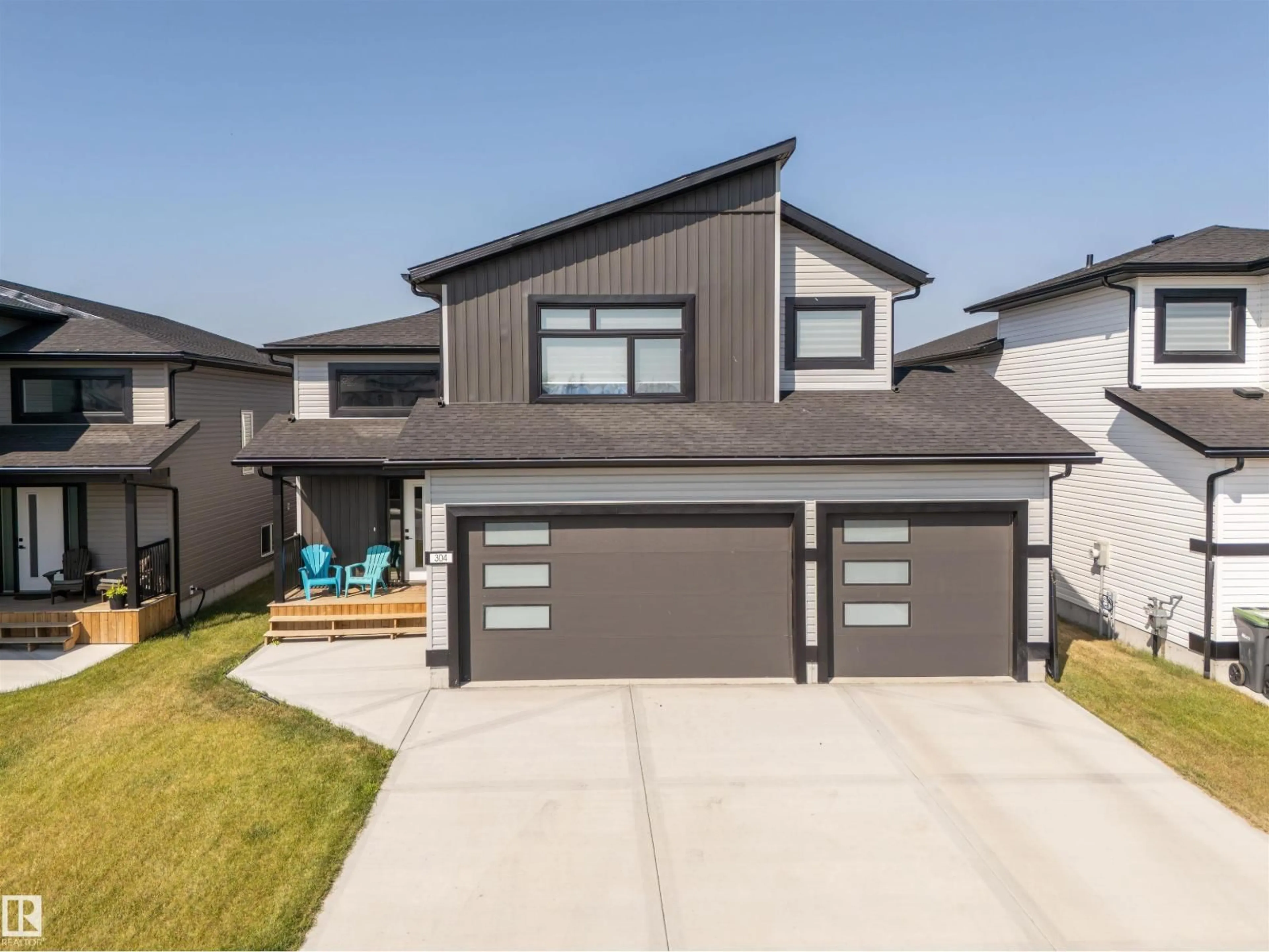 Home with vinyl exterior material, street for 304 FUNDY WY, Cold Lake Alberta T9M0L4