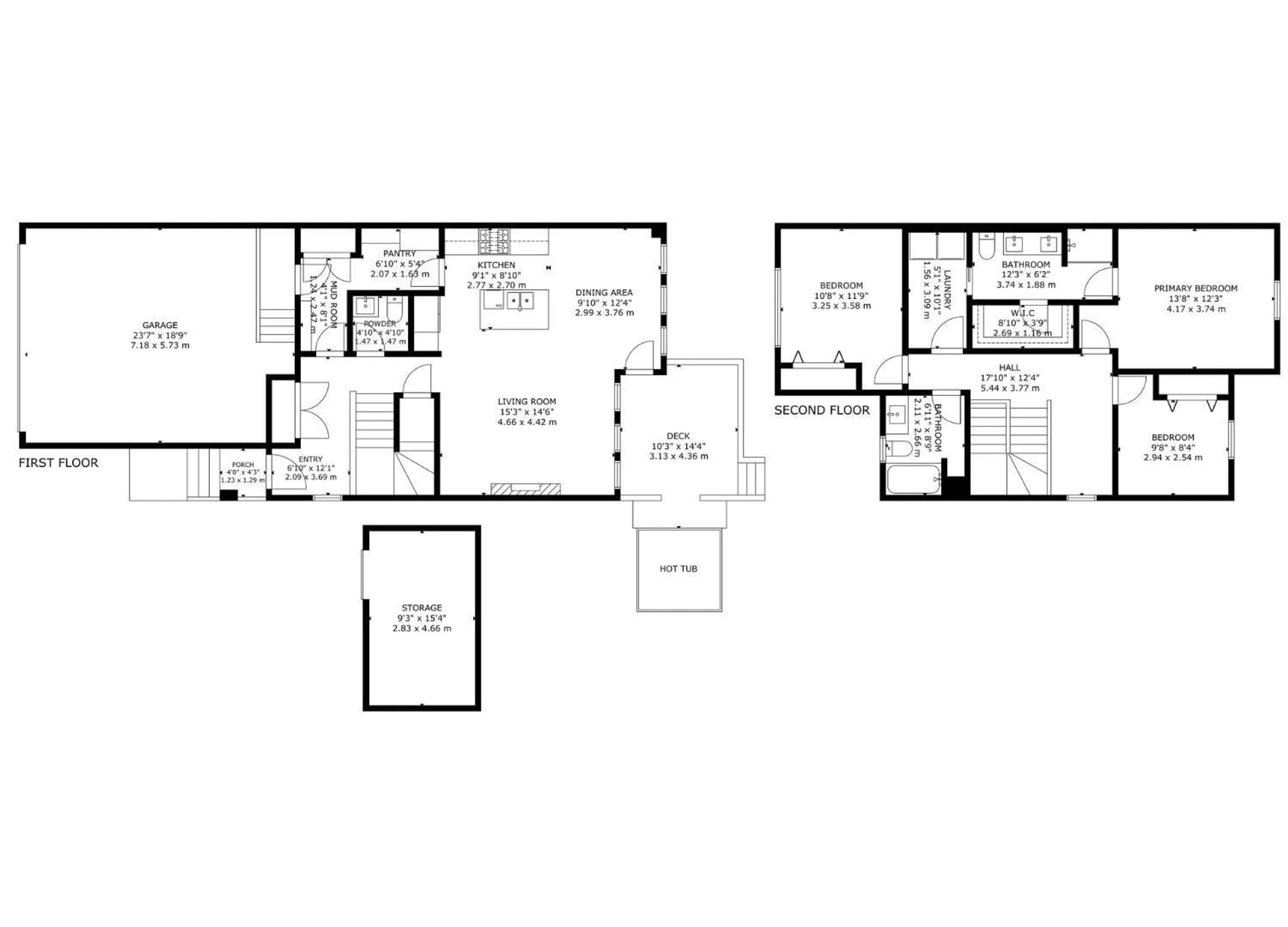 Floor plan for 25 TAYLOR CO, Spruce Grove Alberta T7X0X7