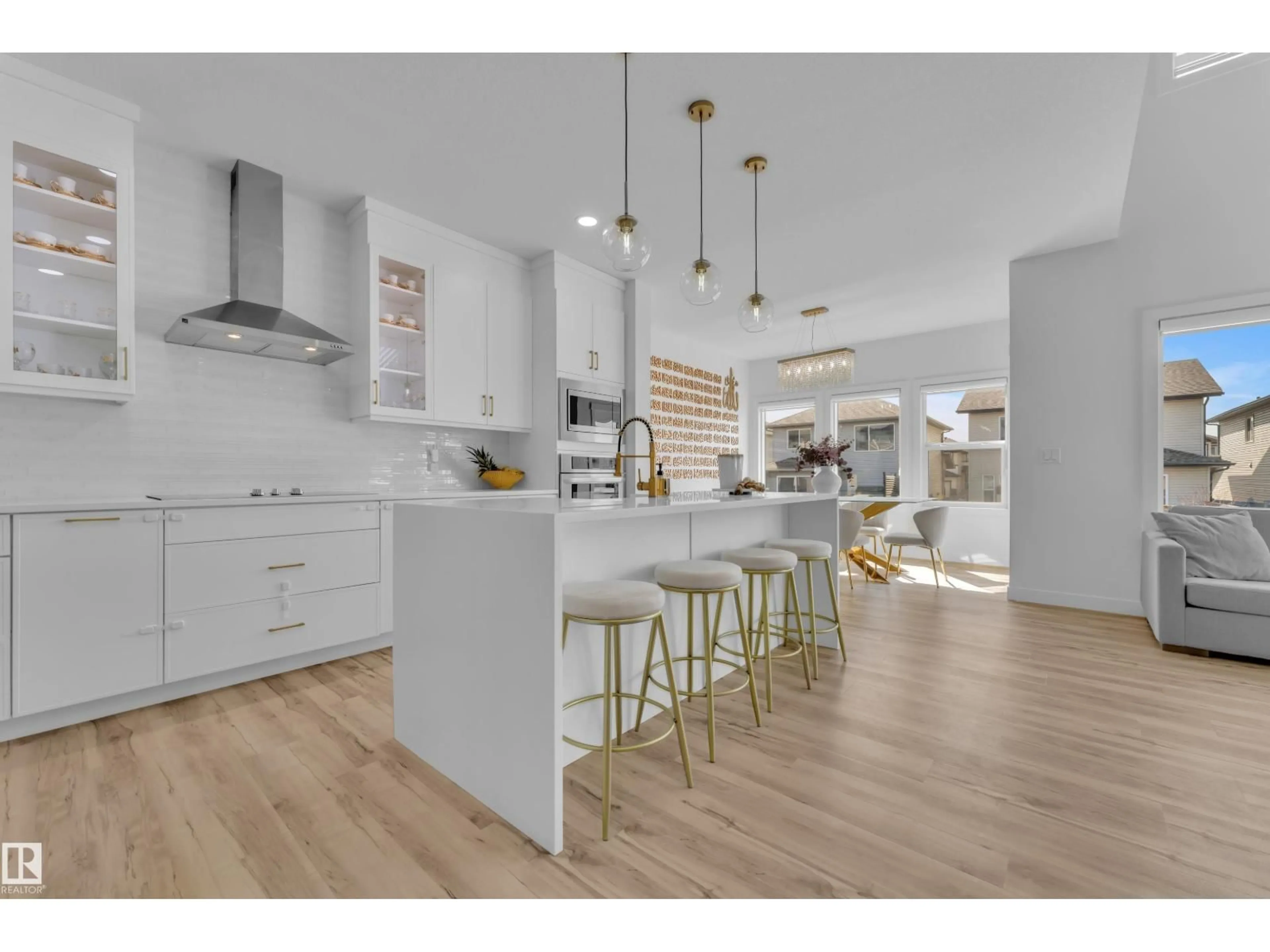 Open concept kitchen, unknown for NW - 7815 174 AV, Edmonton Alberta T5Z0P1
