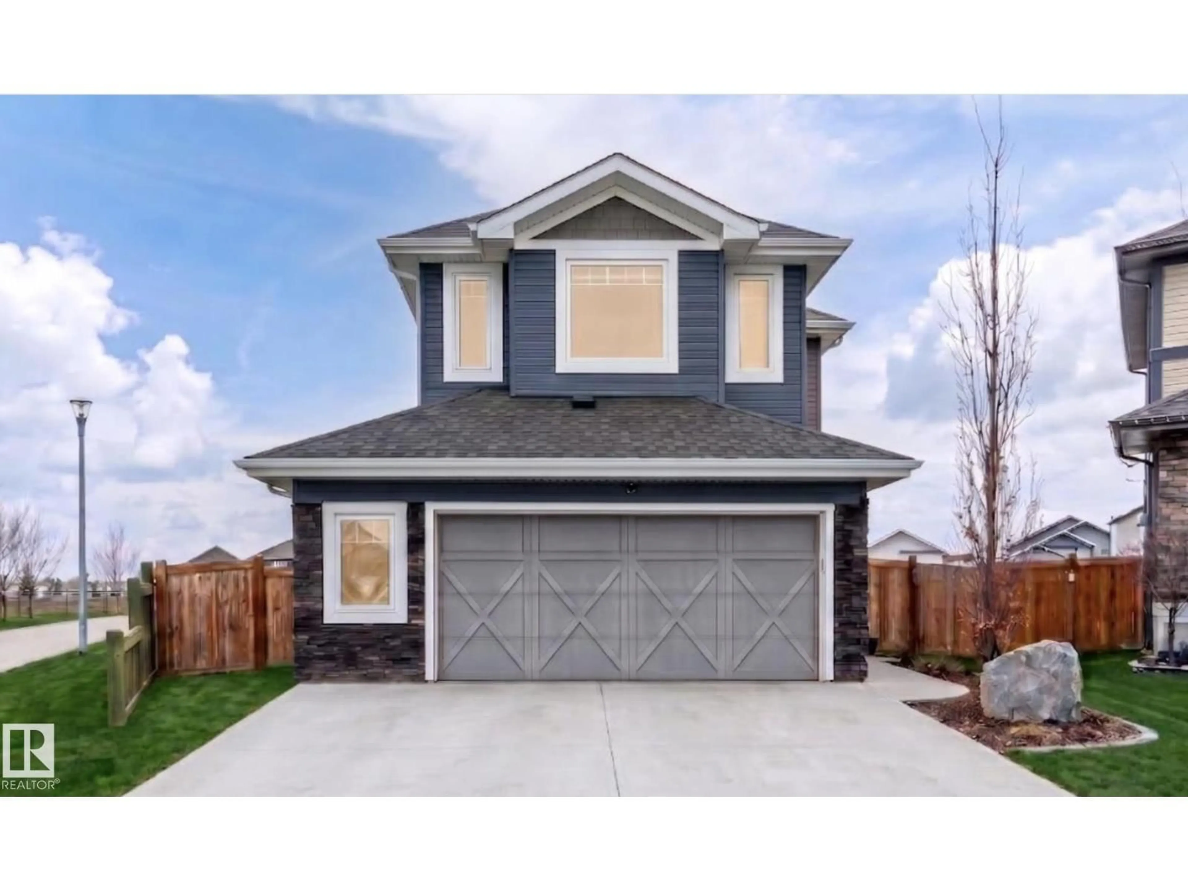 Home with brick exterior material, street for 4294 126A AV, Edmonton Alberta T5A1V5
