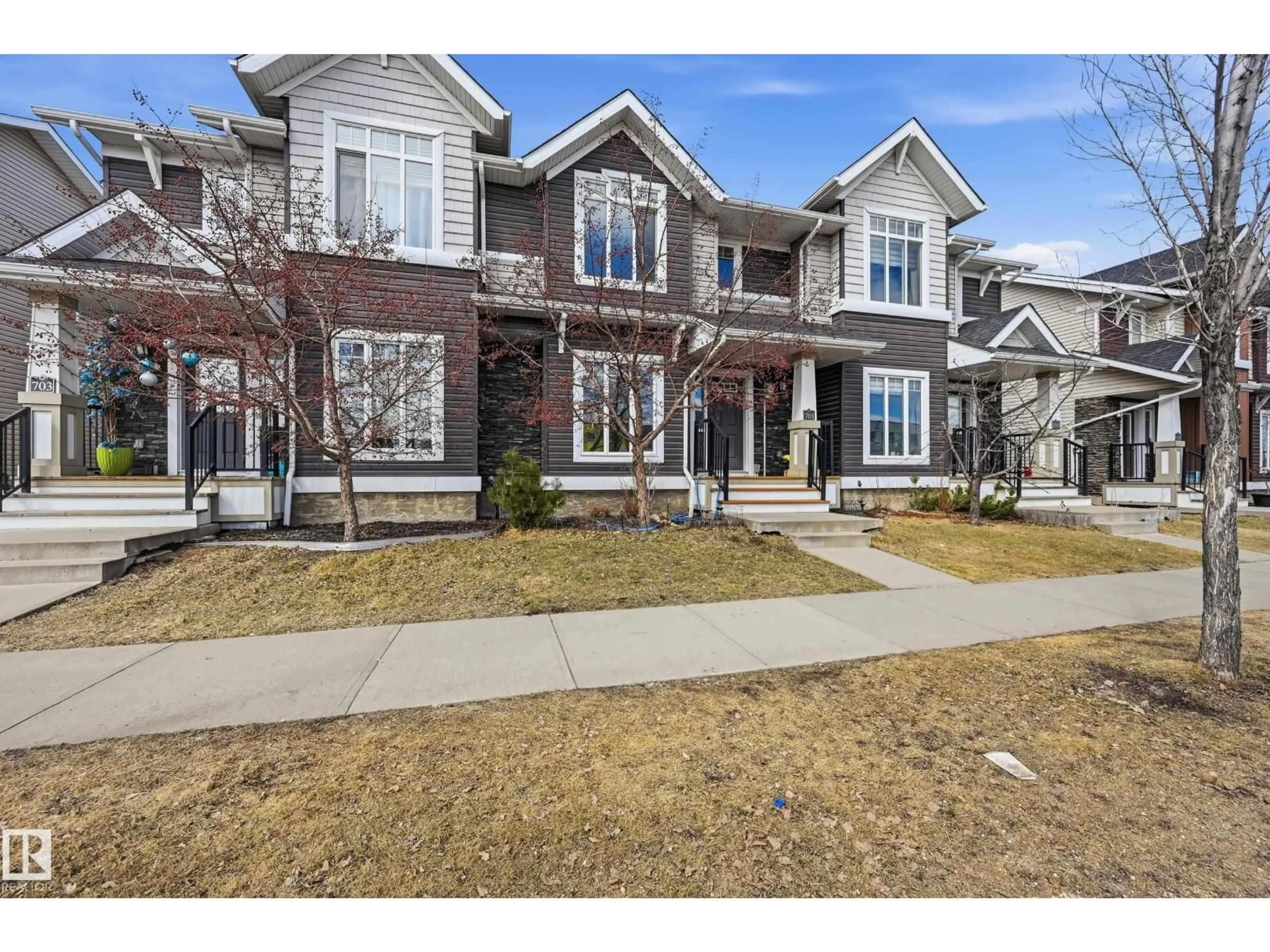 Home with brick exterior material, street for 701 ALLARD BV, Edmonton Alberta T6W2V7