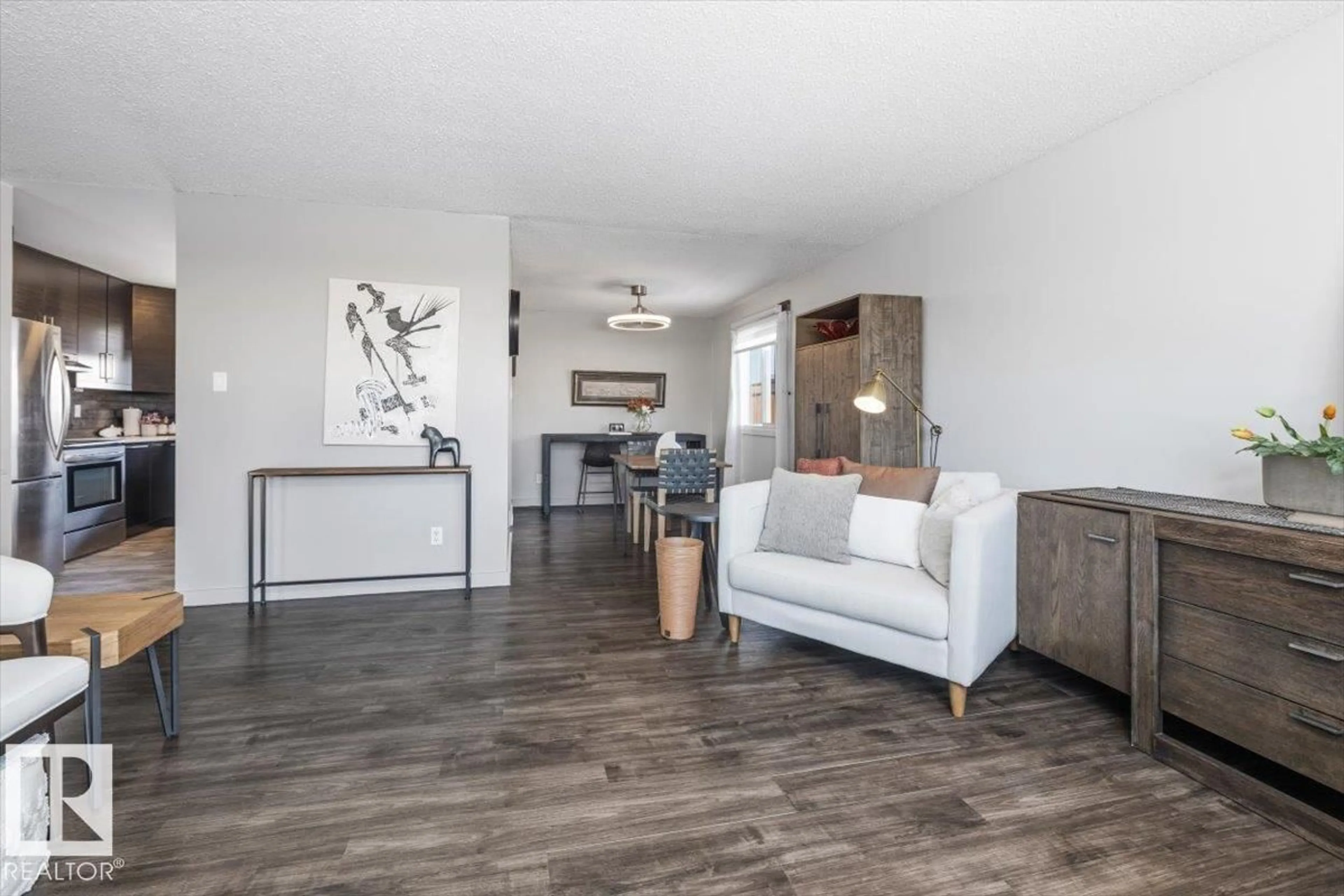 Living room with furniture, unknown for 24 DUKE DR, Lamont Alberta T0B2R0