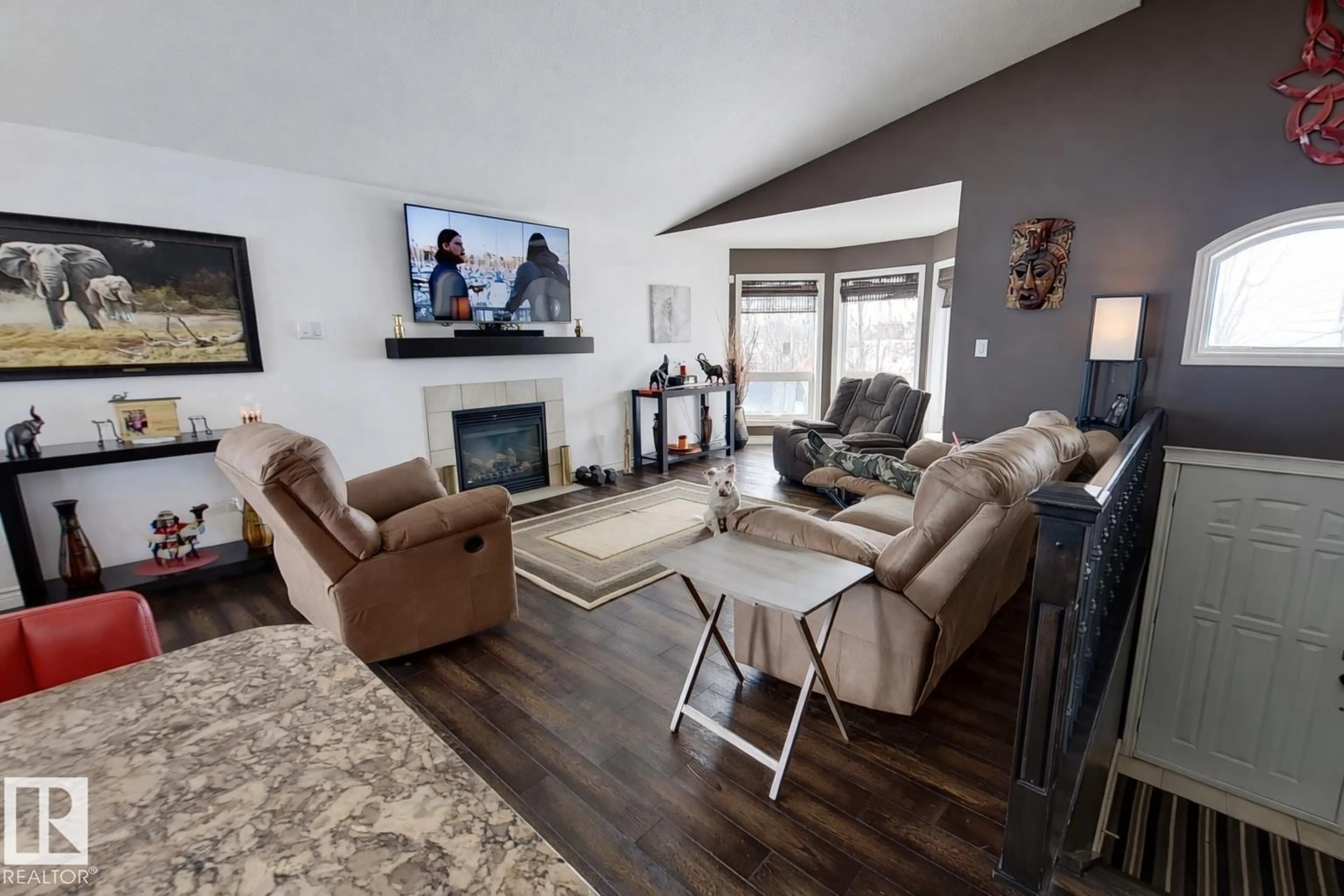 Living room with furniture, unknown for 41 42011 TWP 624 RD, Rural Bonnyville M.D. Alberta T9M1P1