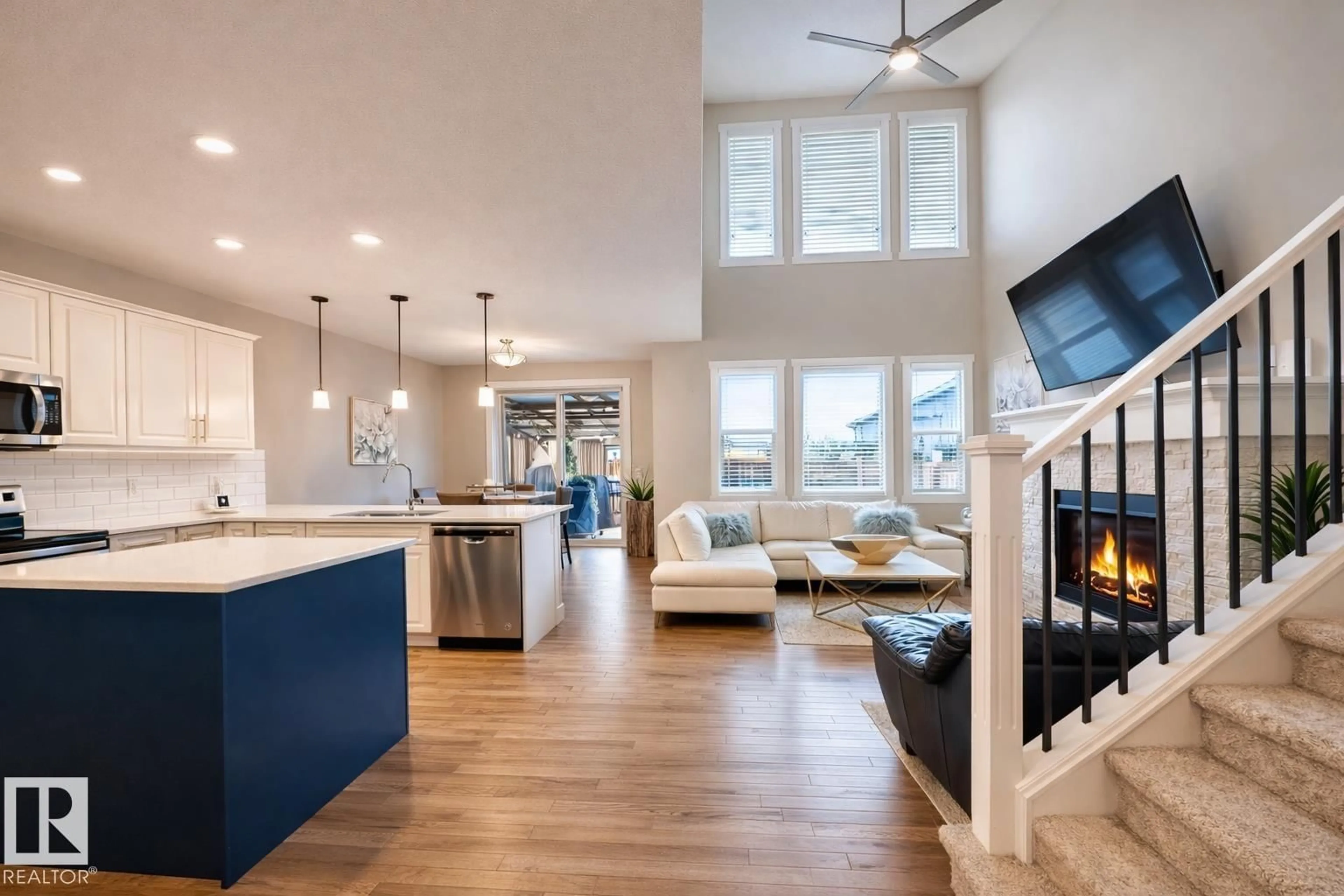 Open concept kitchen, unknown for NW - 20119 29 AV, Edmonton Alberta T6M0W6