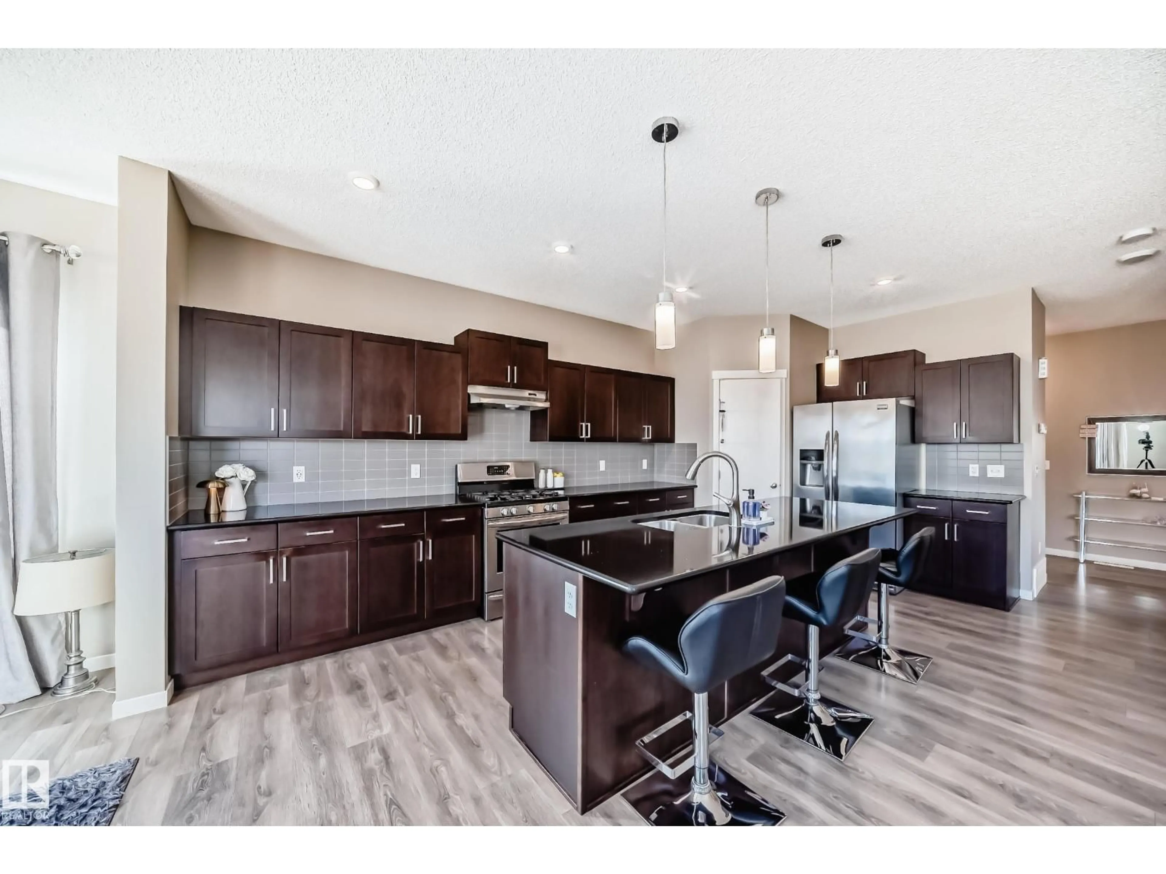 Open concept kitchen, unknown for LI SW - 5147 CRABAPPLE LINK, Edmonton Alberta T6X1X1