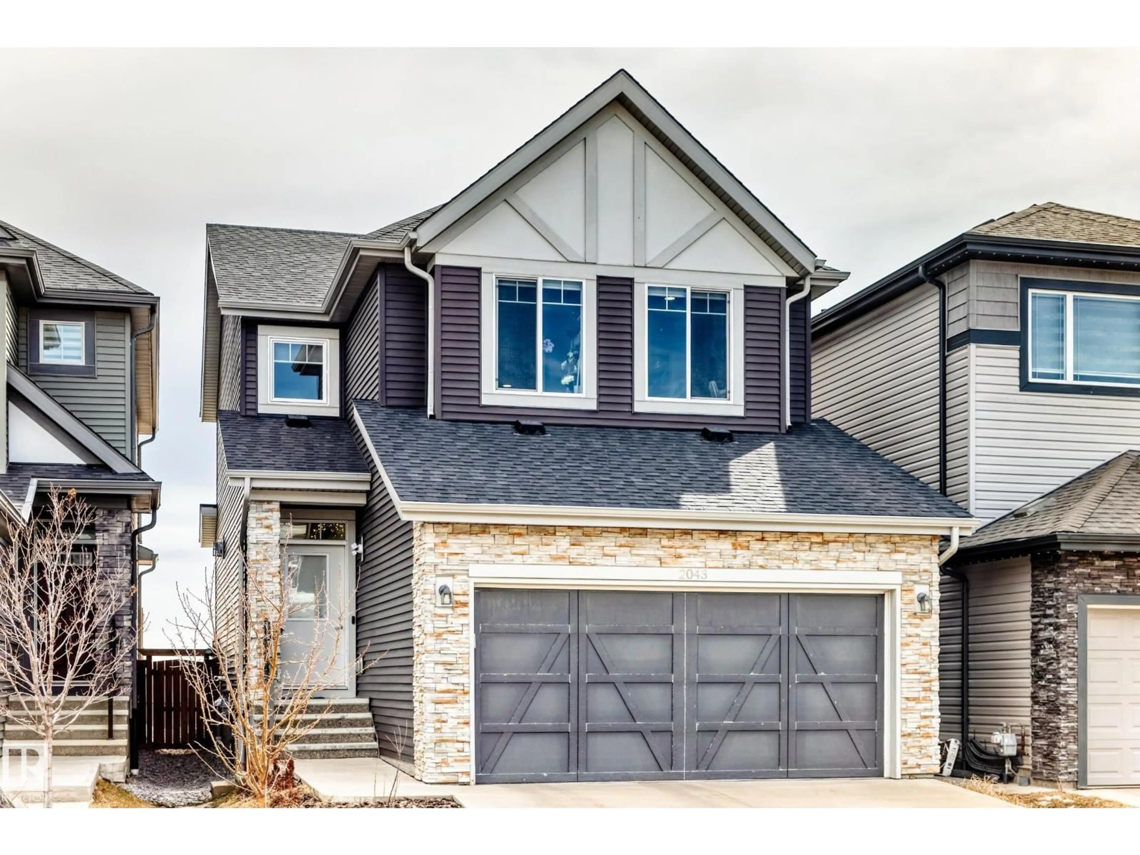 Home with brick exterior material, street for 2043 51 ST, Edmonton Alberta T6X1Z8