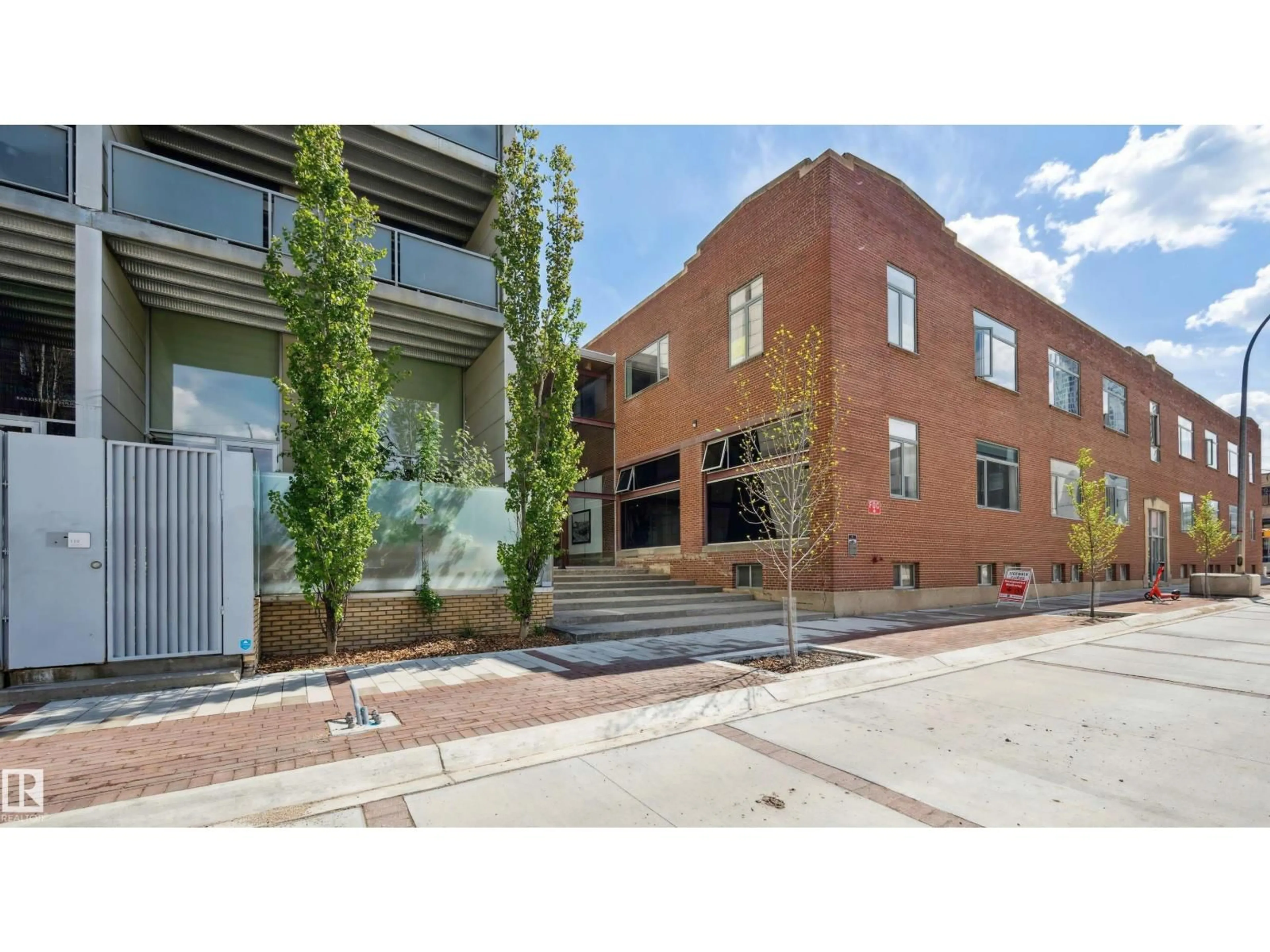 Home with brick exterior material, street for 111 - 10309 107 ST NW, Edmonton Alberta T5J1K3