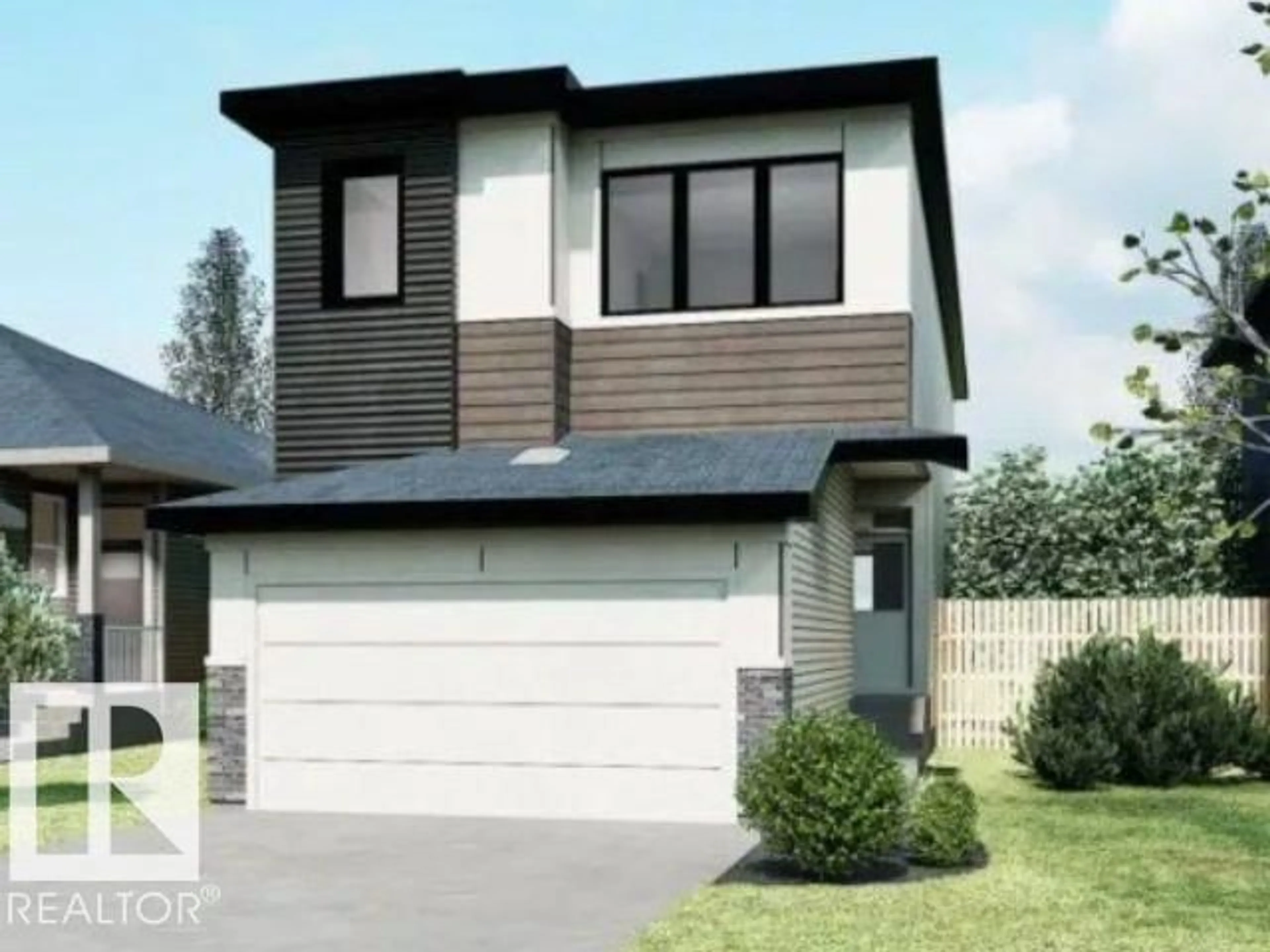 Home with vinyl exterior material, street for SW - 424 30 ST, Edmonton Alberta T6X3C9