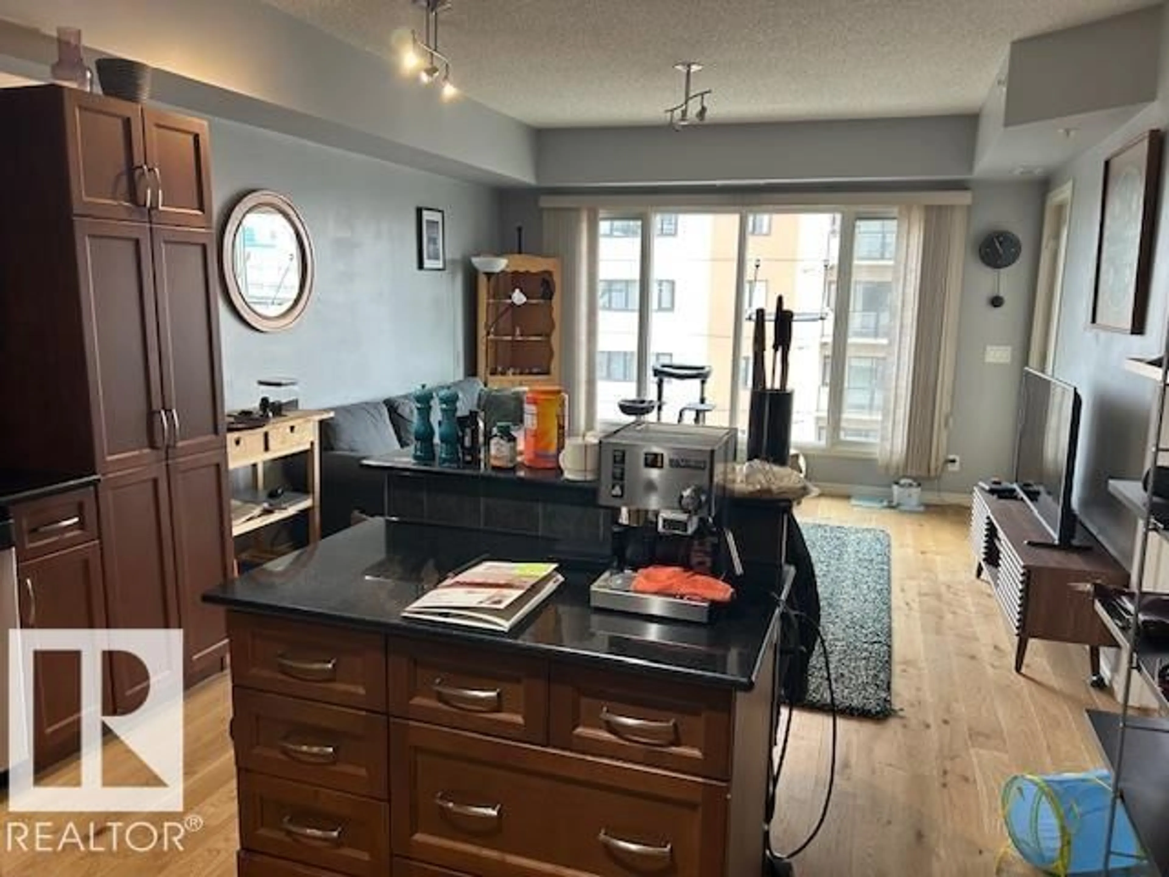 Open concept kitchen, unknown for 710 10303 111 ST NW, Edmonton Alberta T5K0C6