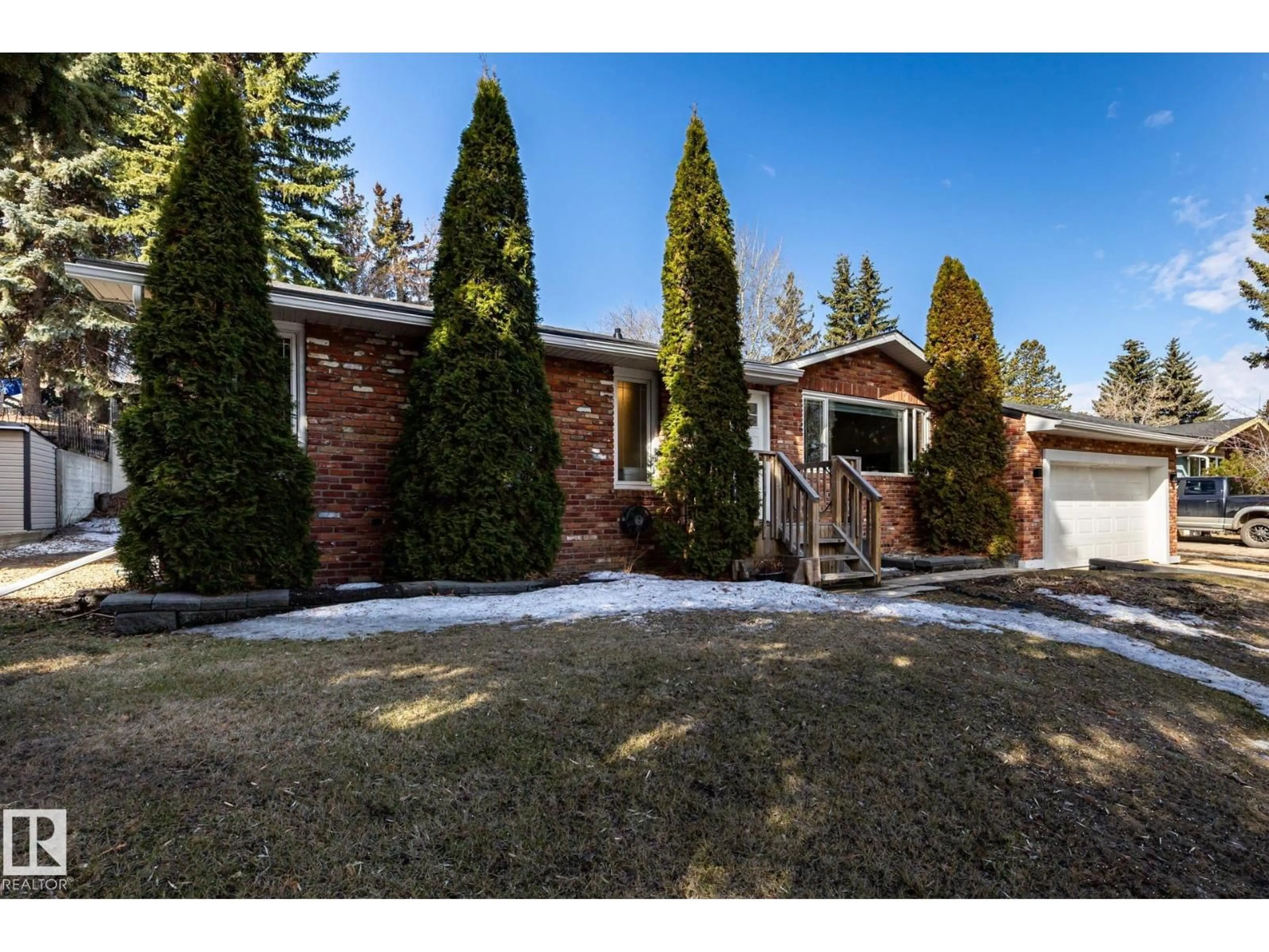 Home with brick exterior material, street for 17 SPRUCE CR, St. Albert Alberta T8N0H4