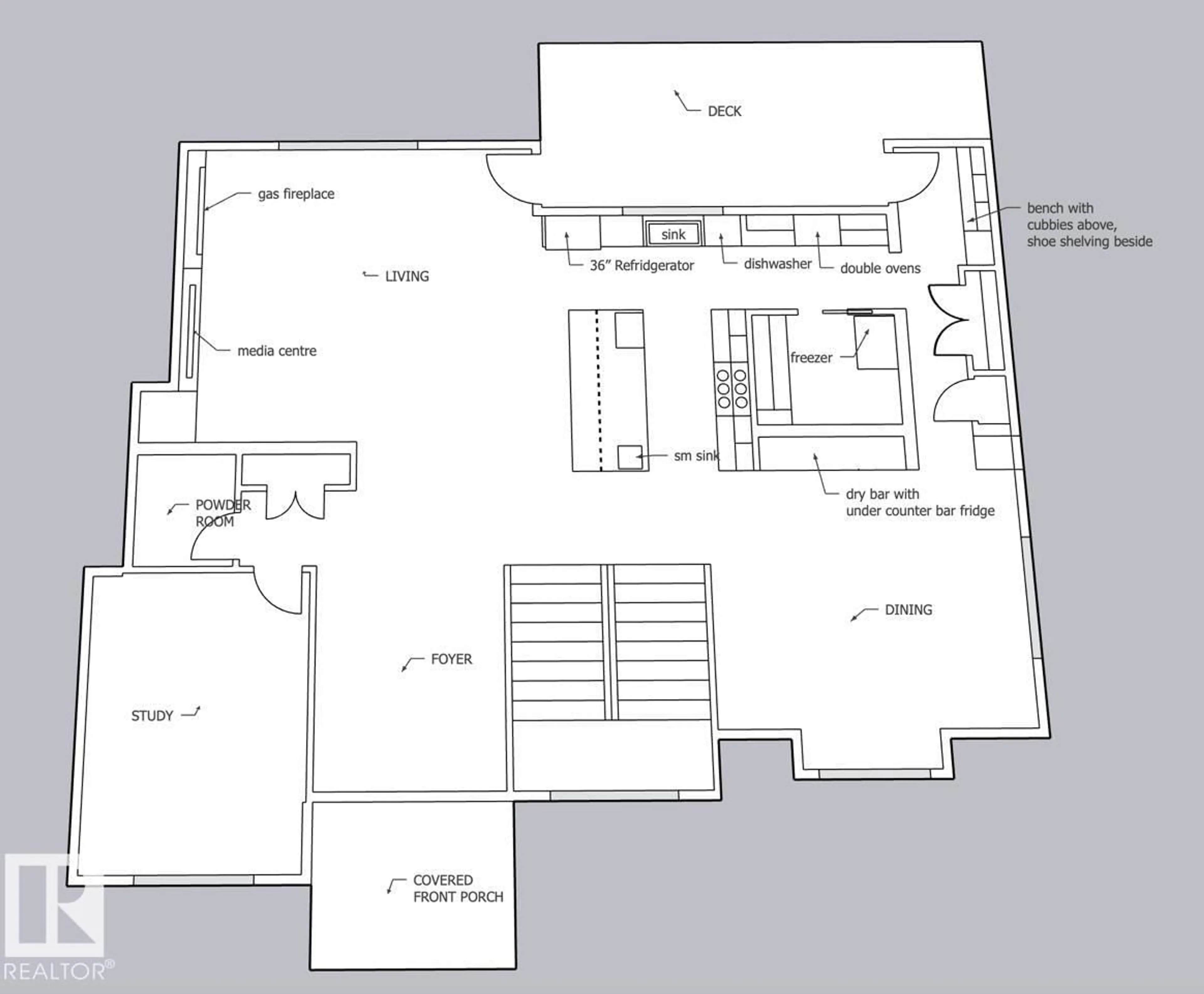 Floor plan for NW - 9211 147 ST, Edmonton Alberta T5R0Y6
