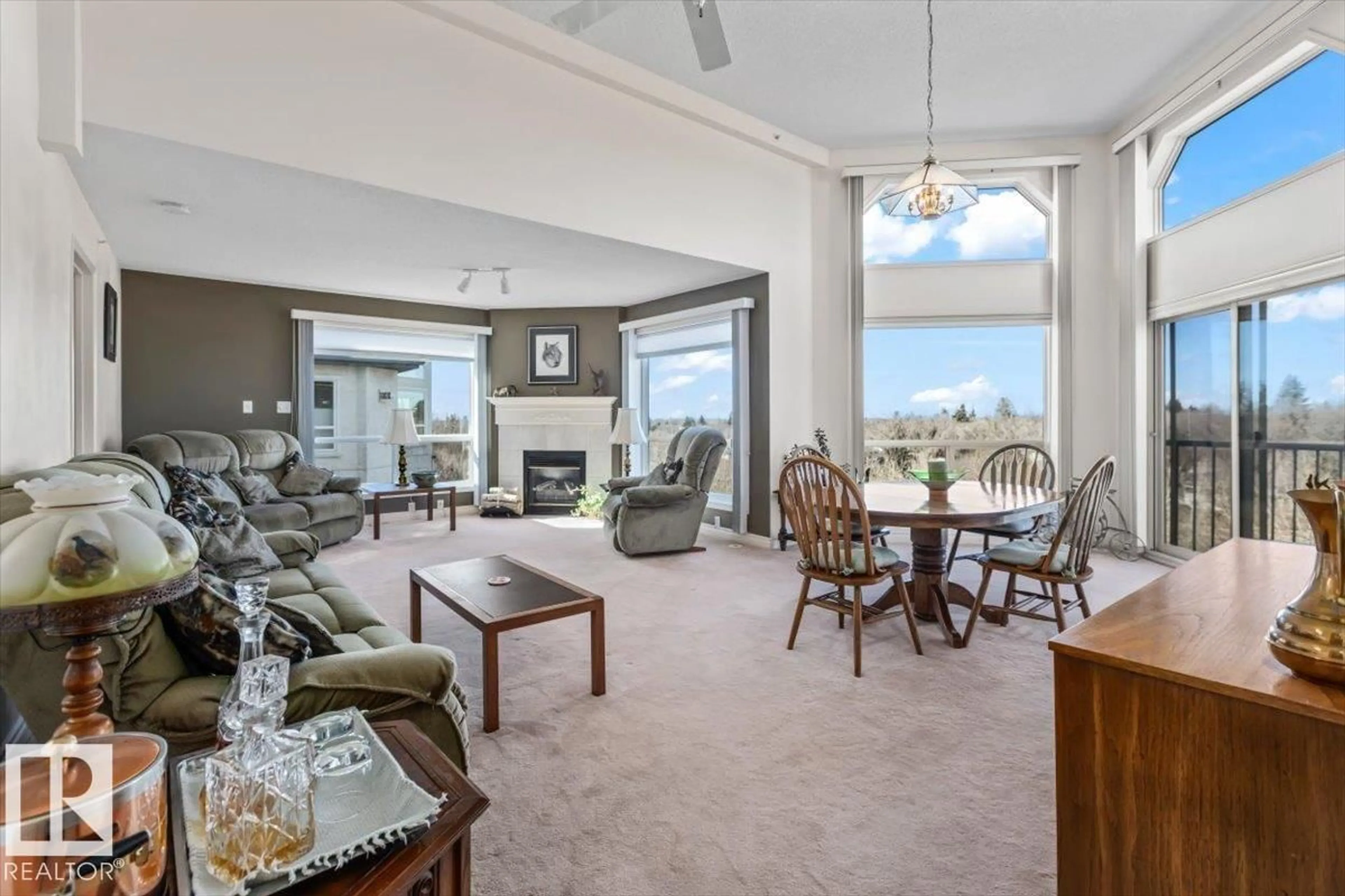 Living room with furniture, unknown for 501 GERVAIS RD, St. Albert Alberta T8N5Z1