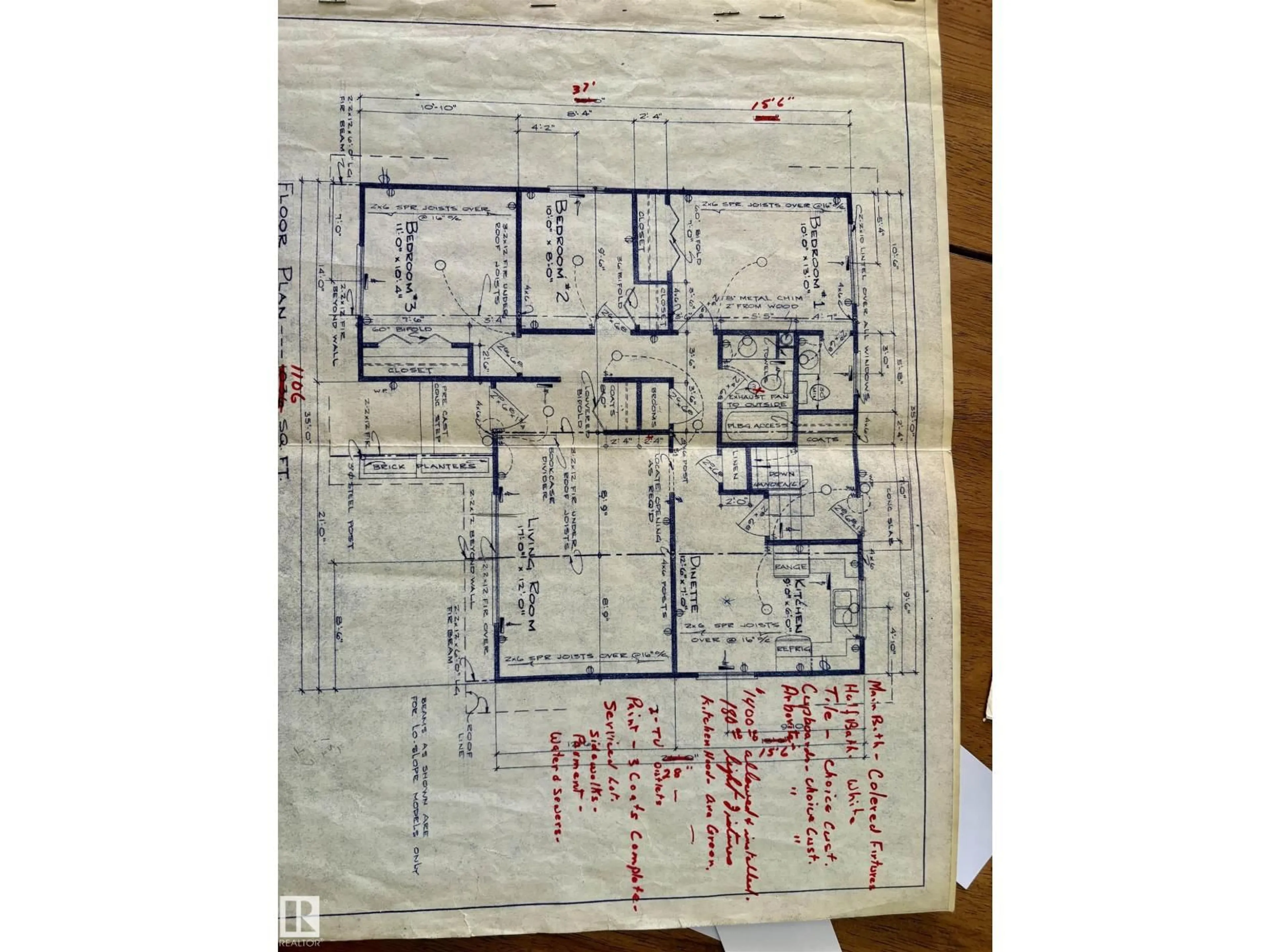 Floor plan for 5302 48 AV, Vegreville Alberta T9C1N1