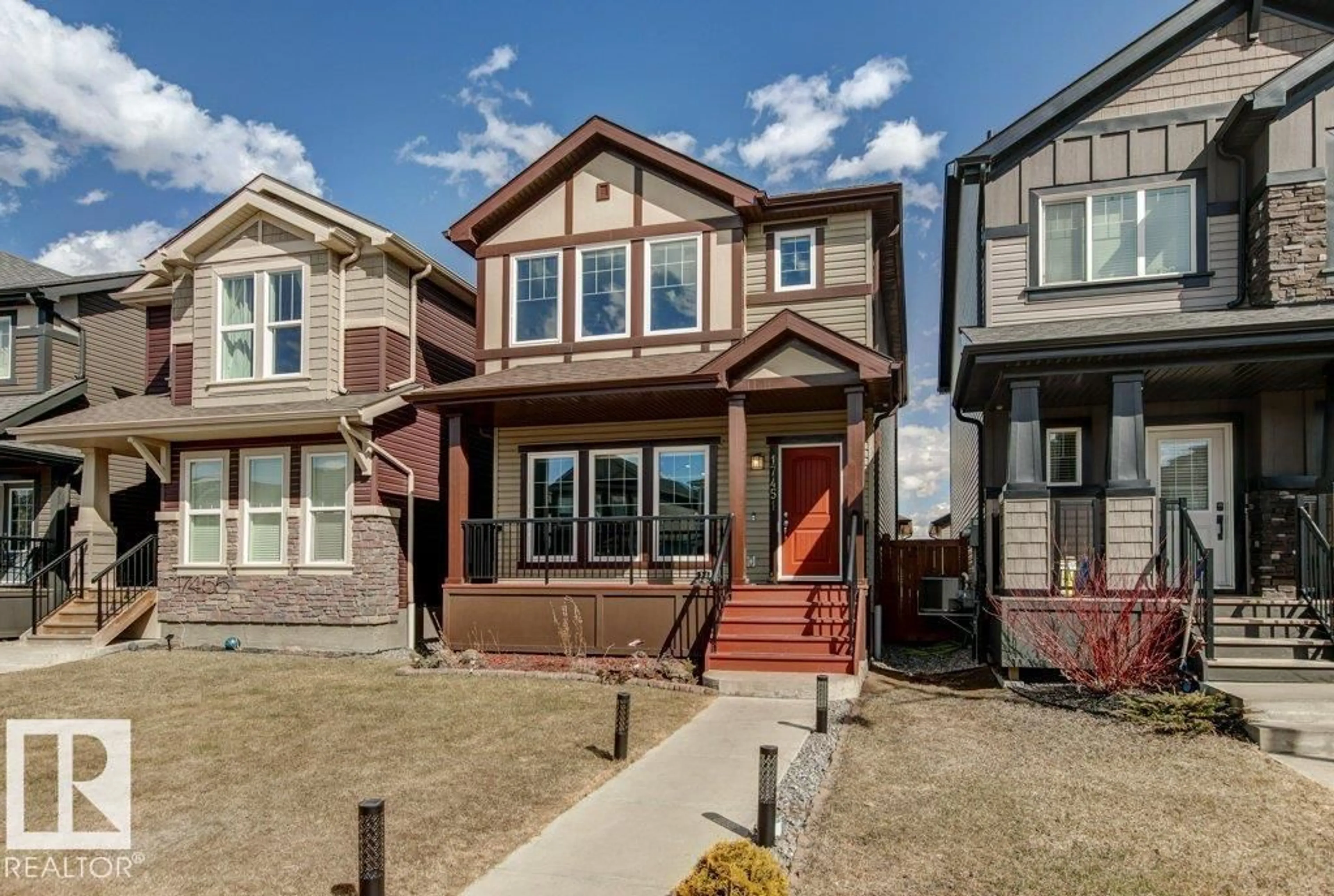 Home with brick exterior material, street for NW - 17451 77 ST, Edmonton Alberta T5Z0R4