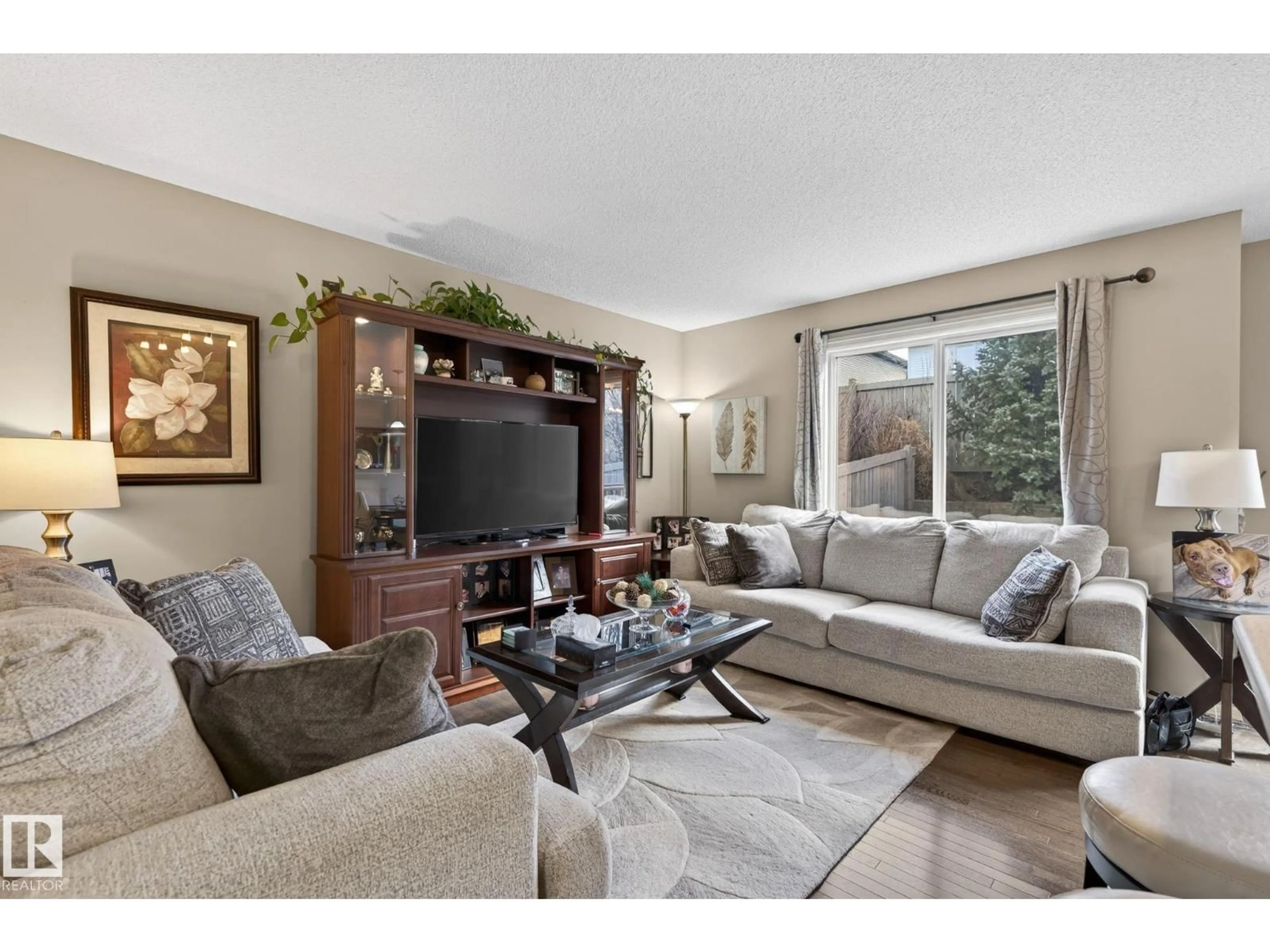 Living room with furniture, unknown for #12 - 655 TAMARACK RD, Edmonton Alberta T6T0N4