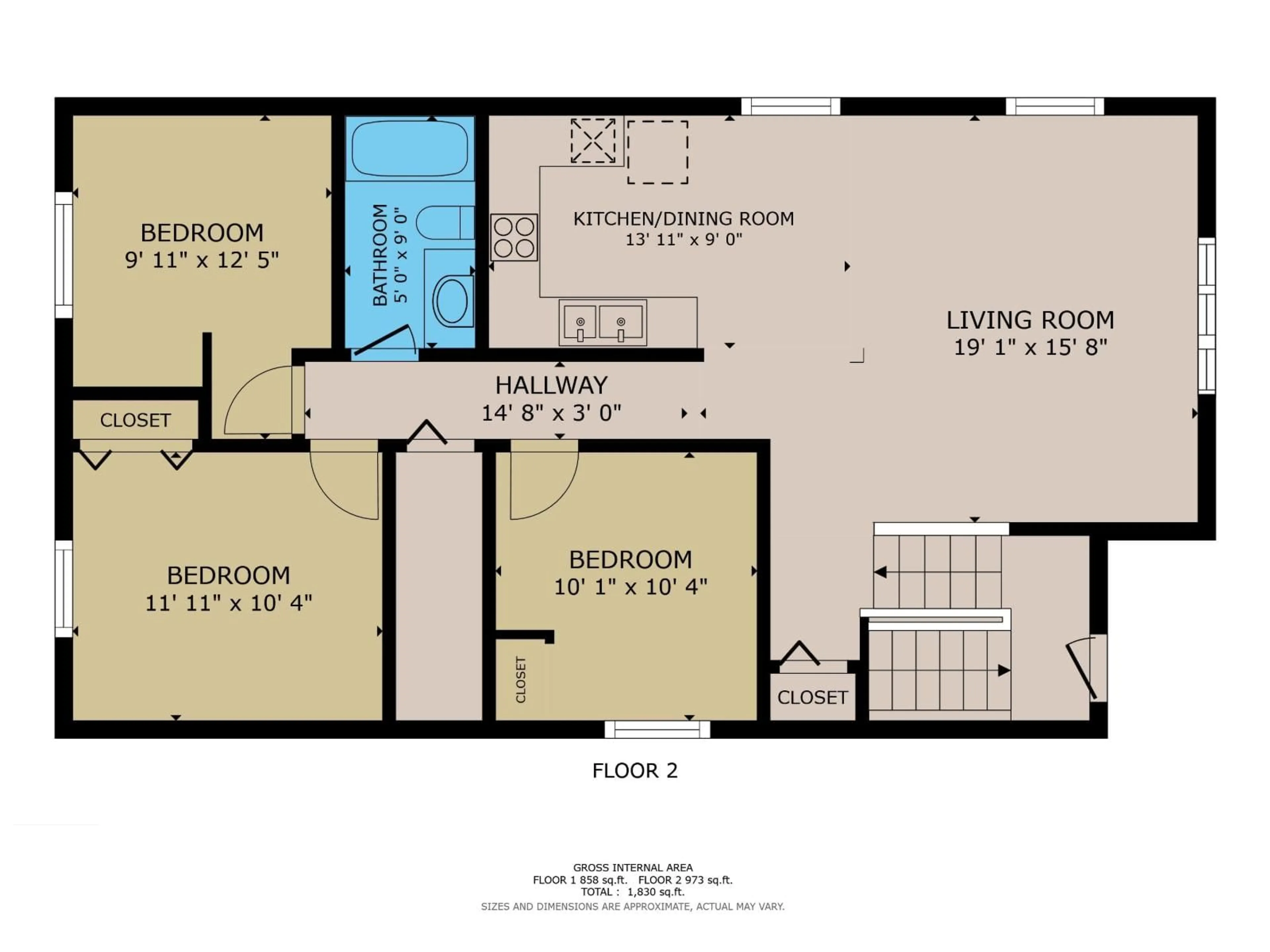Floor plan for NW - 11710 92 ST, Edmonton Alberta T5G1A3