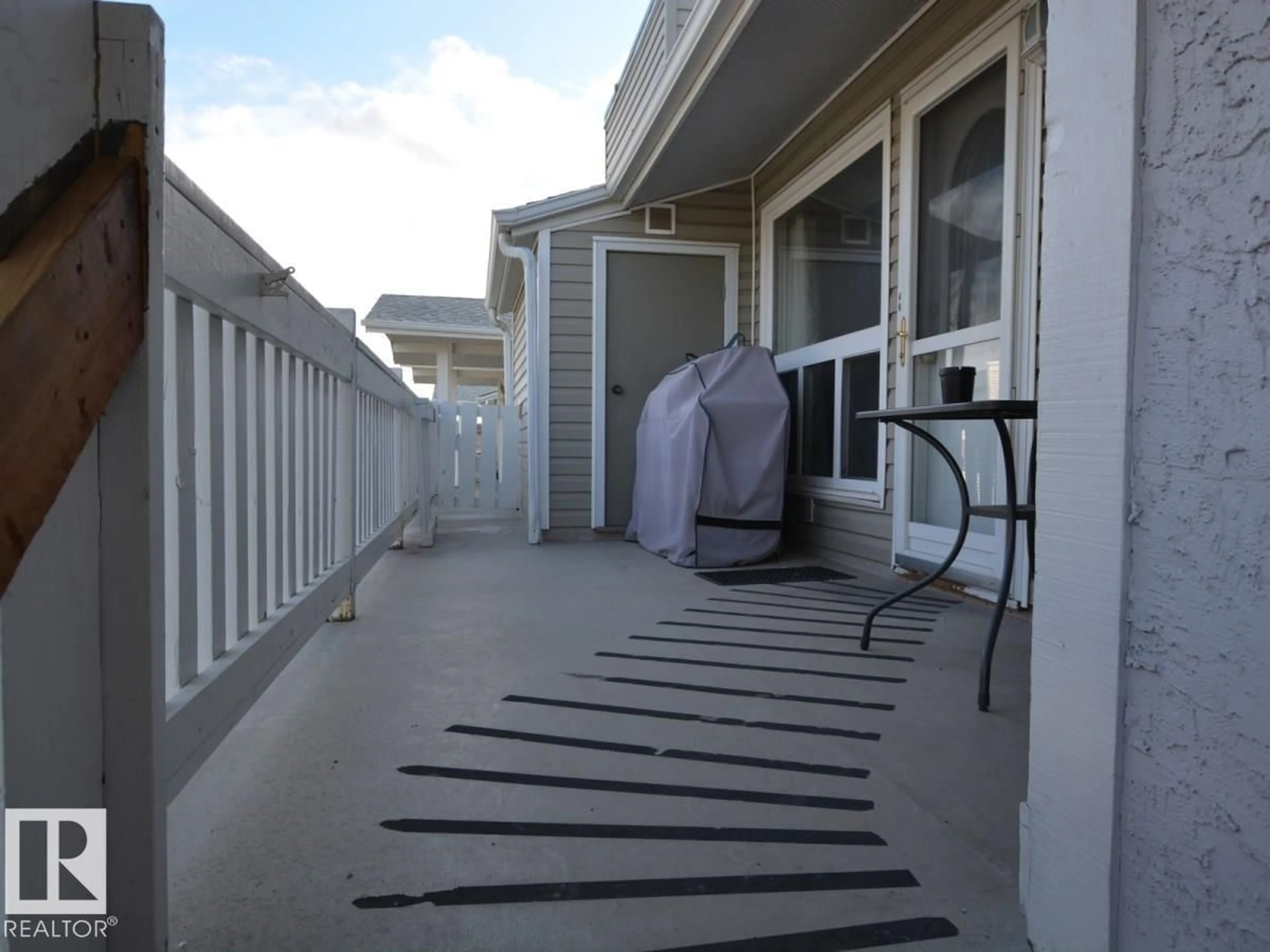 Patio, street for #10 - 2703 79 ST NW, Edmonton Alberta T8A3K4