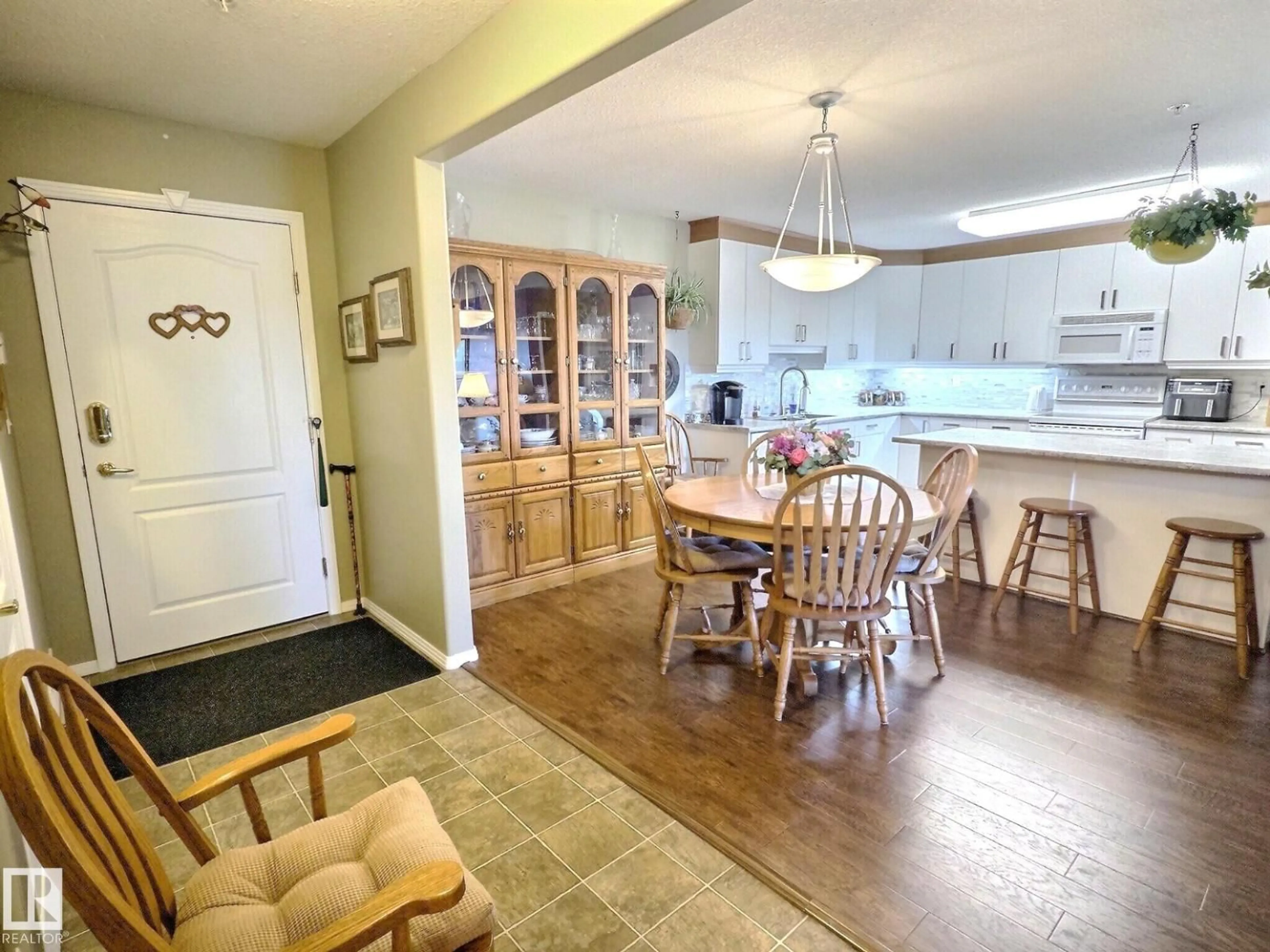 Open concept kitchen, unknown for #108 - 8922 156 ST, Edmonton Alberta T5R5Z3