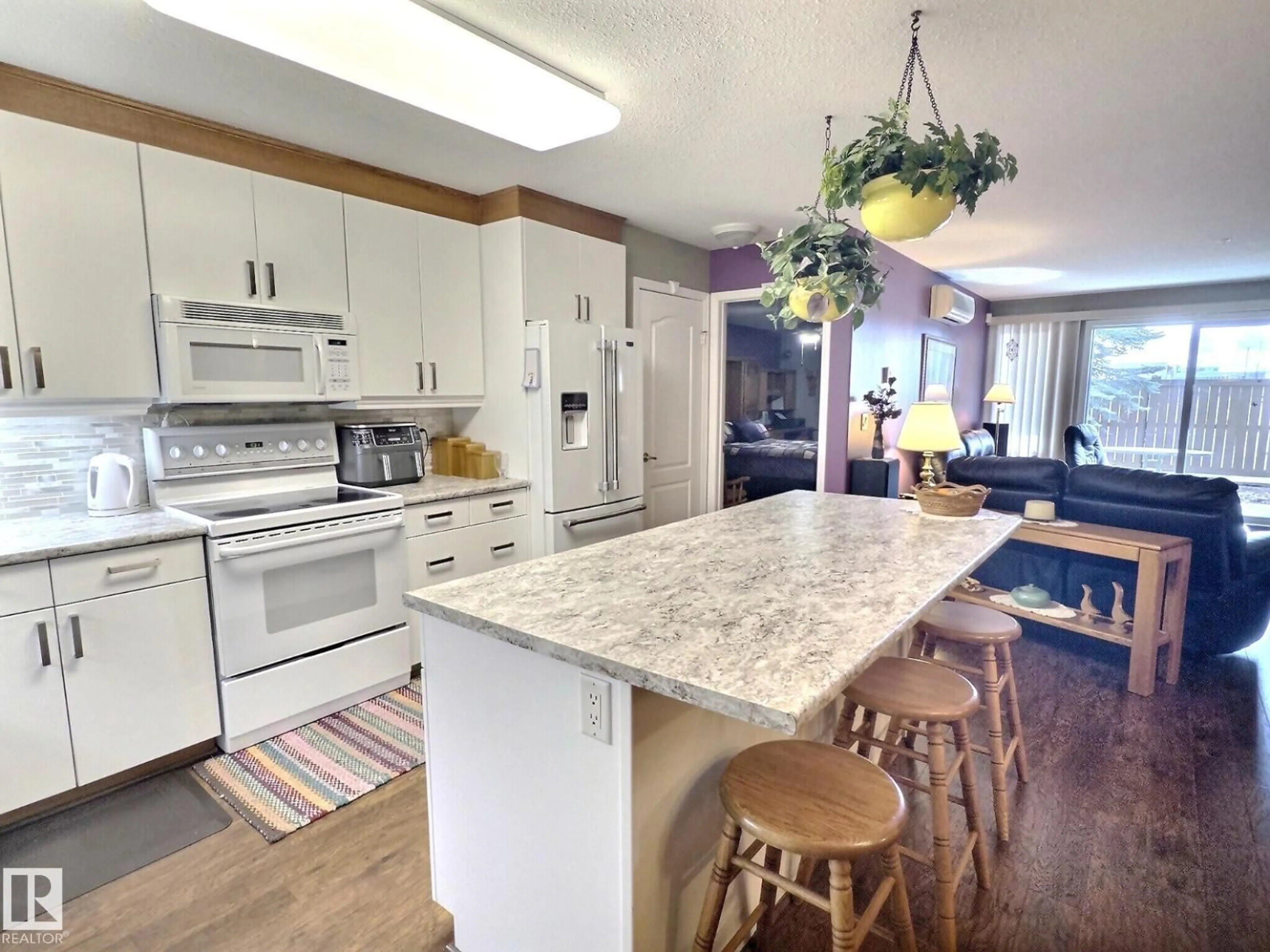 Open concept kitchen, unknown for #108 - 8922 156 ST, Edmonton Alberta T5R5Z3