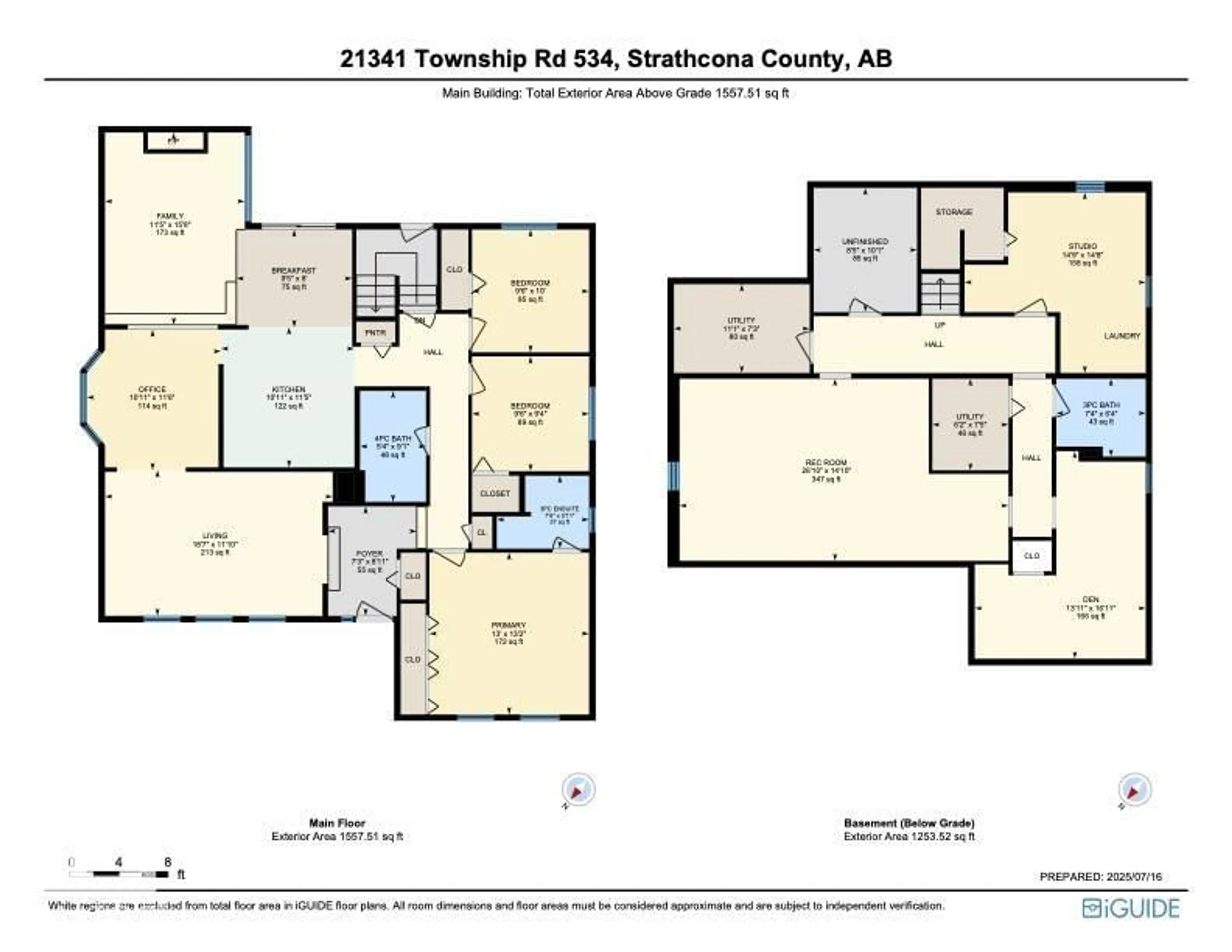 Floor plan for 21341 TWP ROAD 534, Rural Strathcona County Alberta T8G2B2